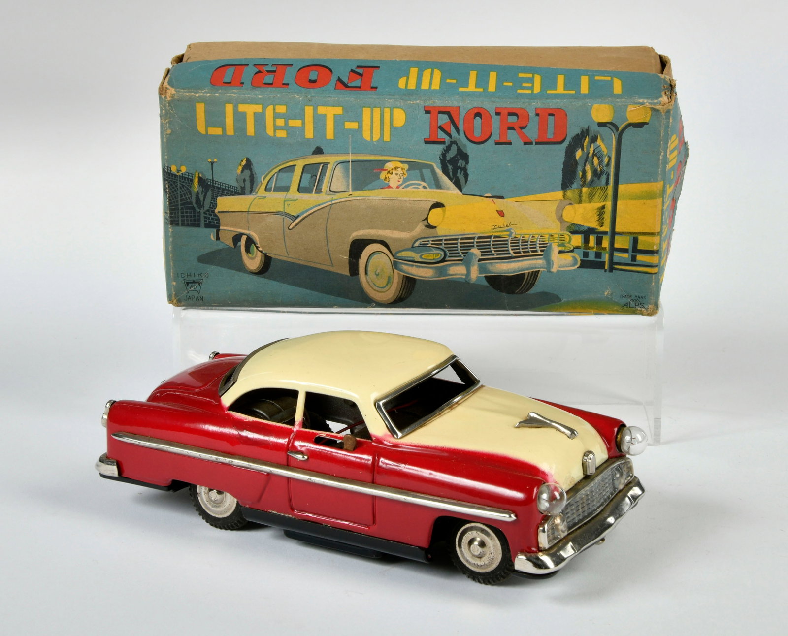 Ichiko, Lite-It-Up Ford: Ichiko, Lite-It-Up Ford, Japan, 20 cm, Funktion nicht gepruft, Okt, Z 2