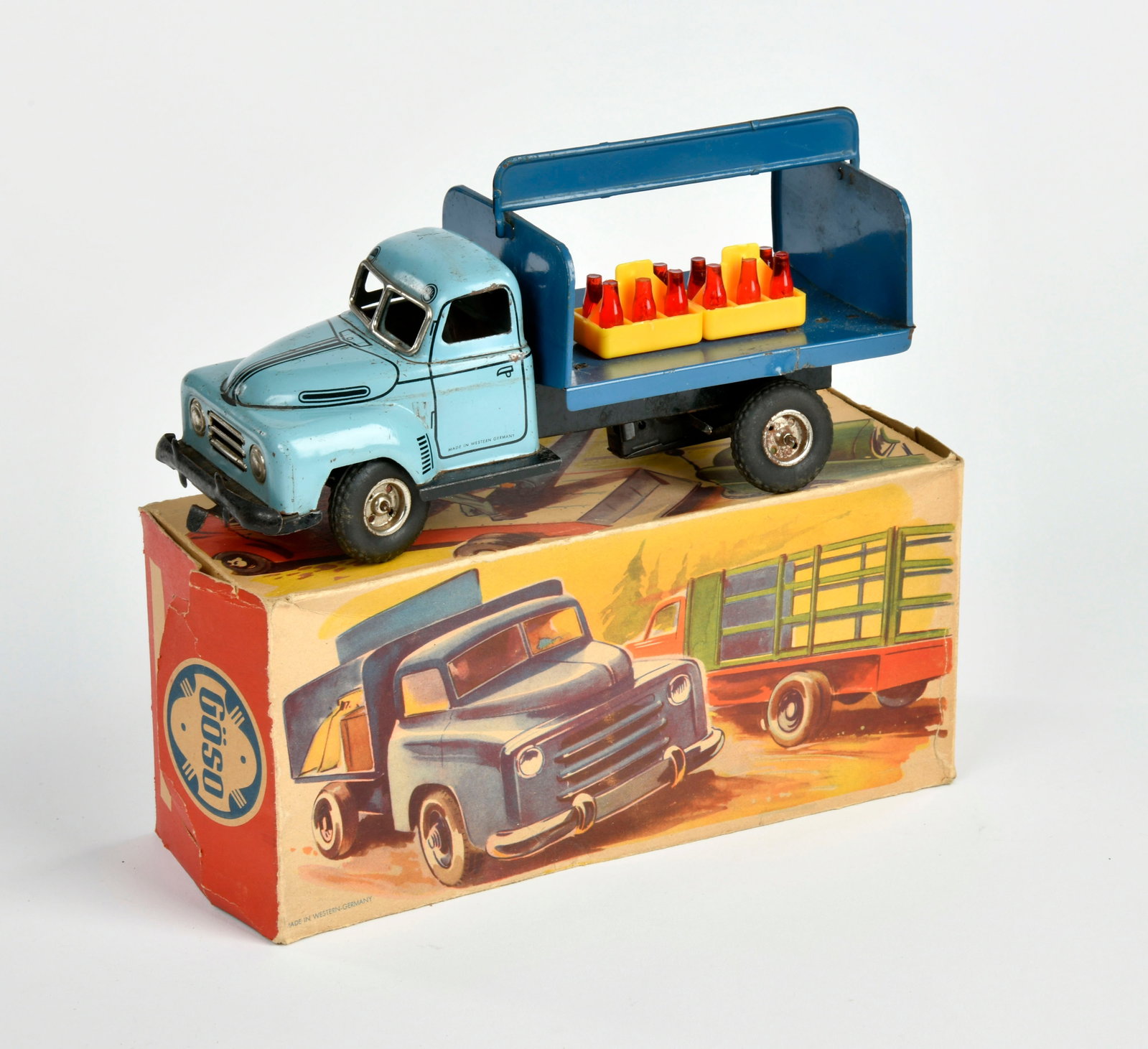 Goso, Lieferwagen: Goso, Lieferwagen, US Z. Germany, 22 cm, Blech, UW ok, LM, Okt Z 1-2, Z 2-