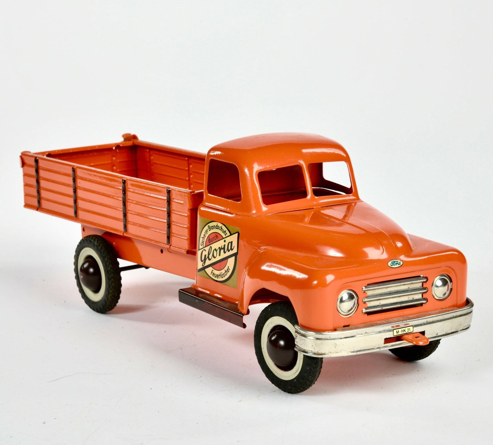 Goso, LKW Werbemodell "Gloria Brandschutz": Goso, LKW Werbemodell "Gloria Brandschutz", Germany, 33 cm, ohne Antrieb, Z 1