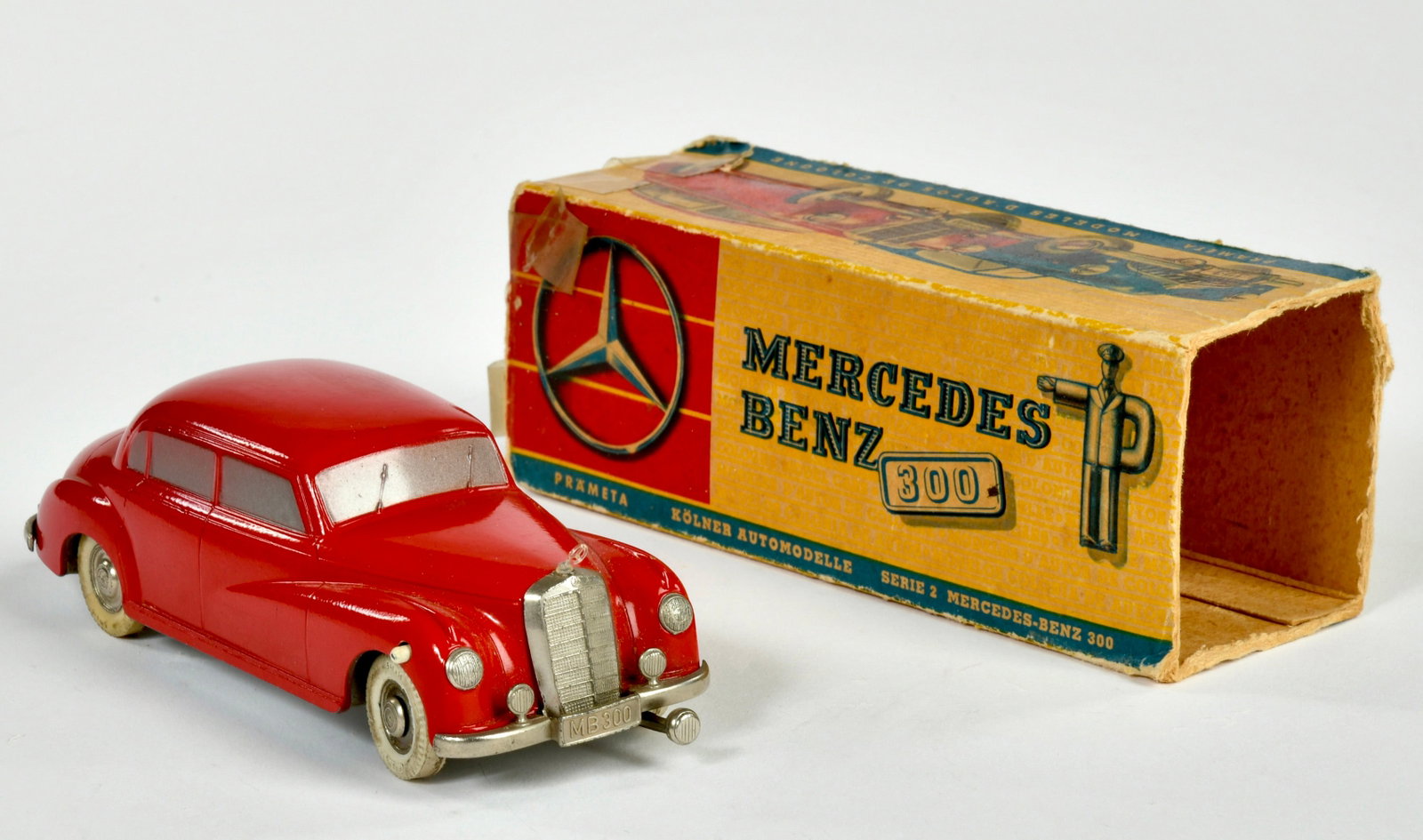 Prameta, Mercedes: Prameta, Mercedes, Brit. Zone, 14 cm, UW hakt, Okt Z 3, Z 2