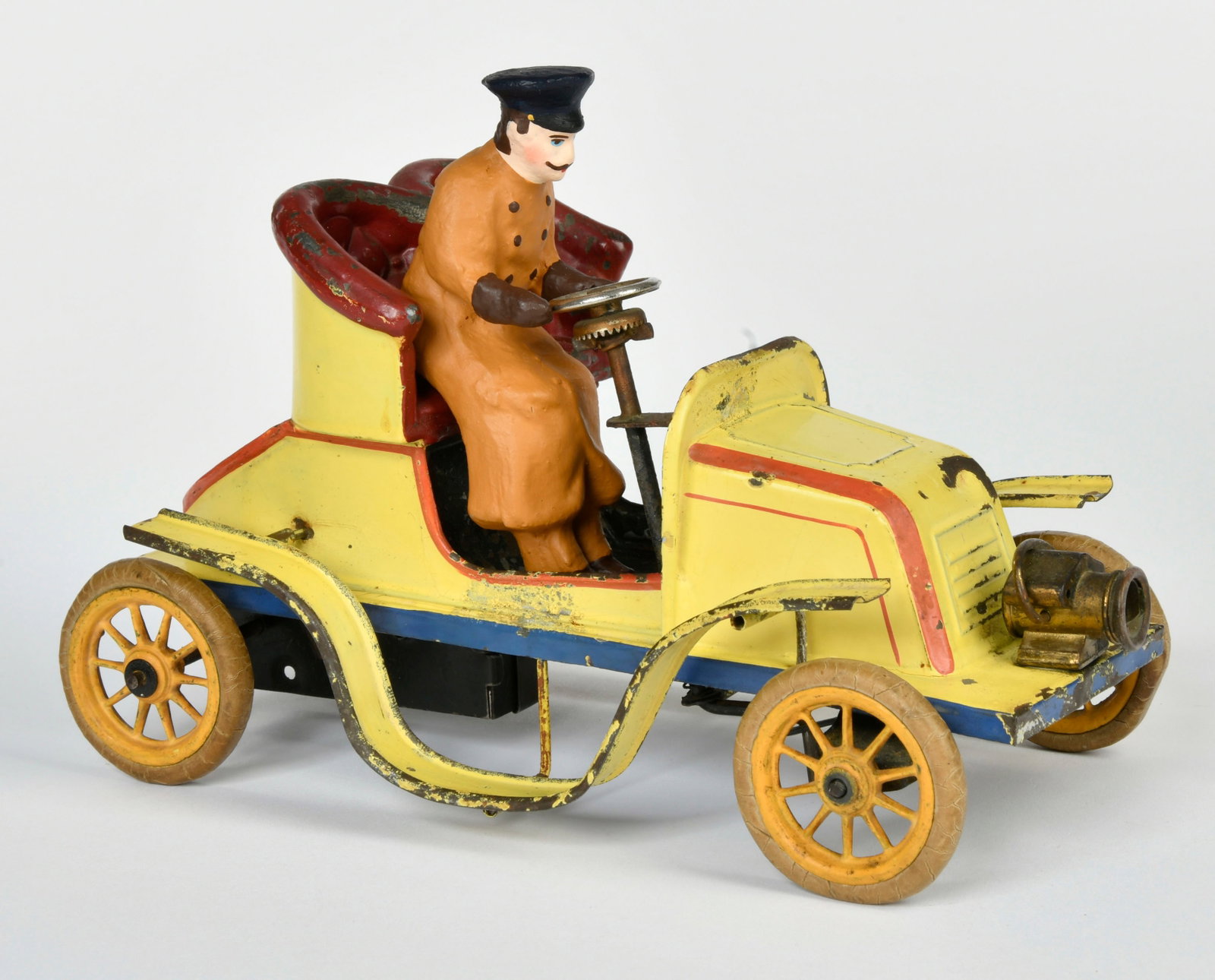 Bing, Offener Zweisitzer: Bing, Offener Zweisitzer, Germany ca. 1906, 22 cm, UW ok, Fahrer modern, LM, Z 2