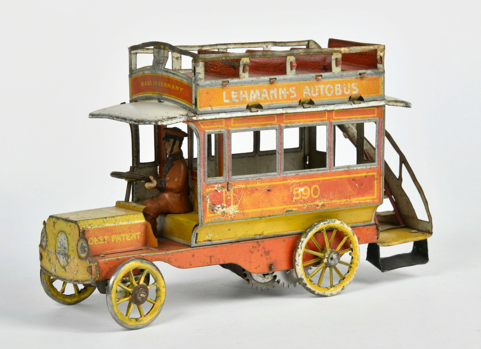 Lehmann, Autobus: Lehmann, Autobus, Germany VK, 21 cm, Blech, UW ok, LM, Z 4