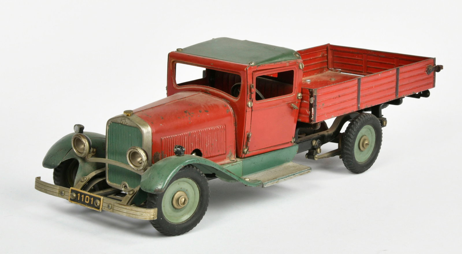Marklin, Baukasten Auto LKW Pritschenwagen: Marklin, Baukasten Auto LKW Pritschenwagen, Germany VK, Blech, UW ok, LM, Z 3