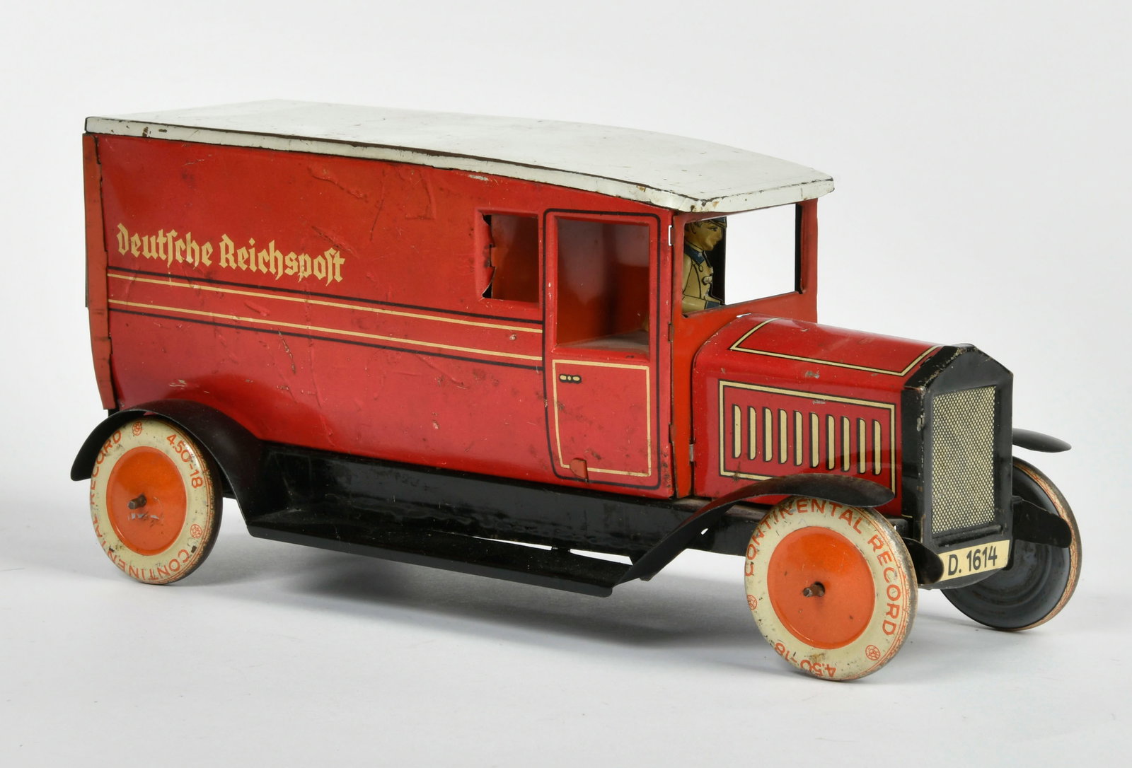 Distler, Lieferwagen Reichspost: Distler, Lieferwagen Reichspost, Germany VK, 26 cm, UW ok, LM, Z 3