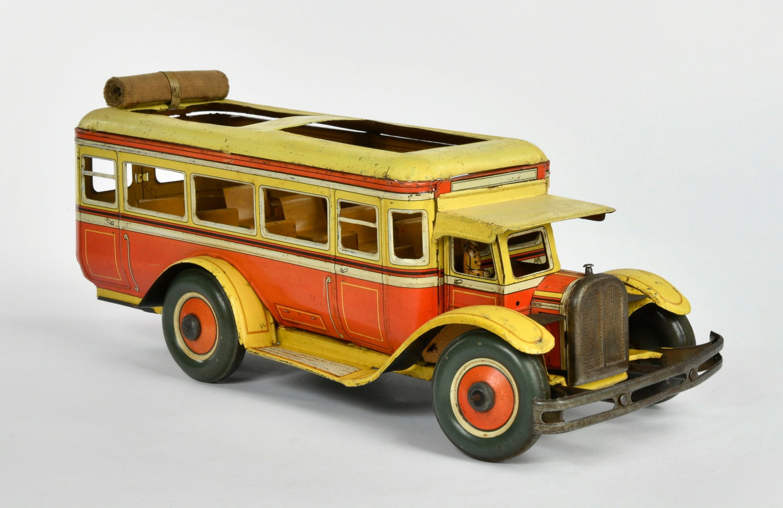 Gunthermann, Bus mit Rolldach: Gunthermann, Bus mit Rolldach, Germany VK, 41 cm, UW ok, ausgeblichen, Flugrost, Z 3