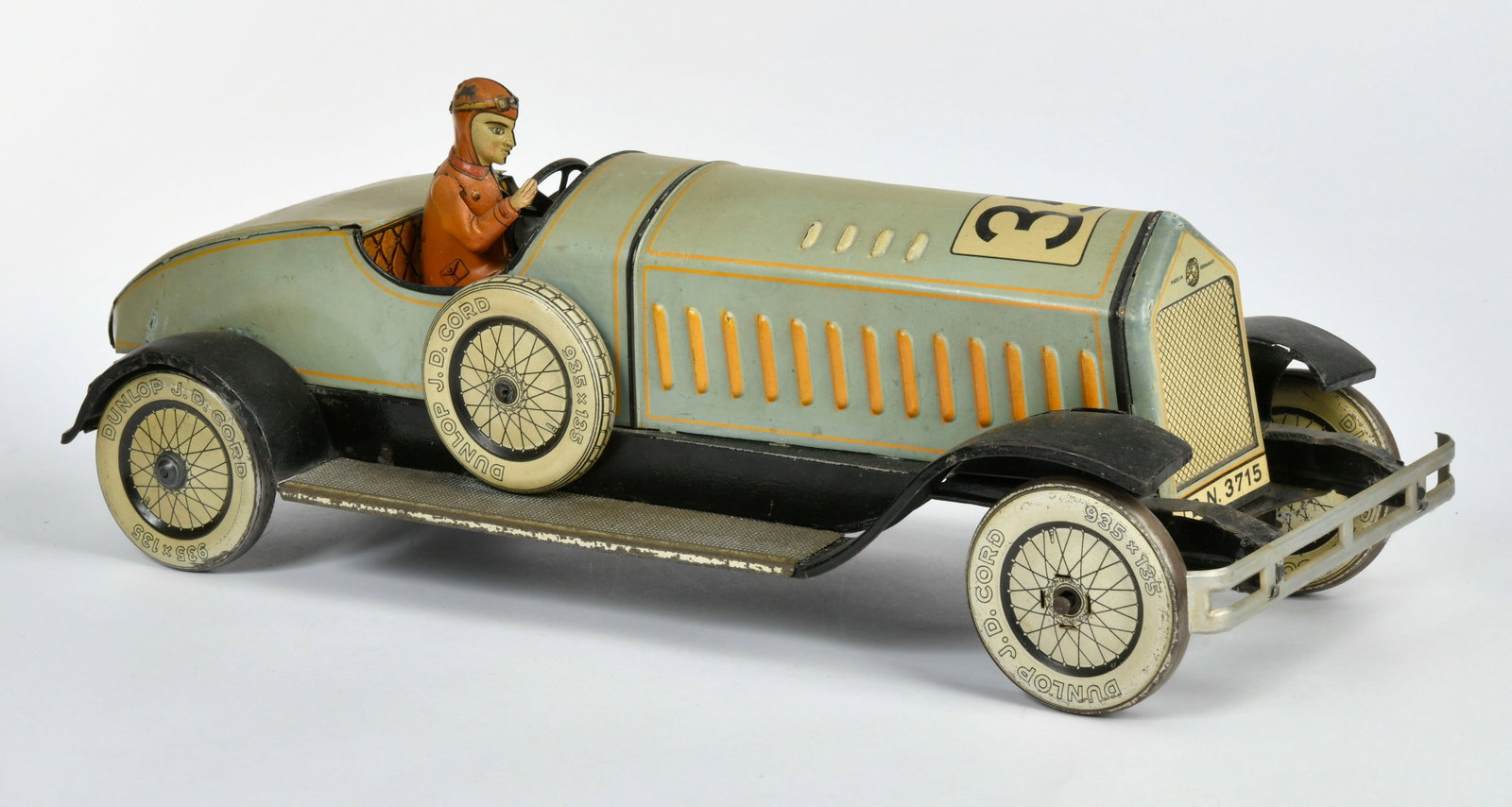 Distler, Rennwagen 35: Distler, Rennwagen 35, Germany VK, 54 cm, Blech, UW ok, LM, Z 2-3