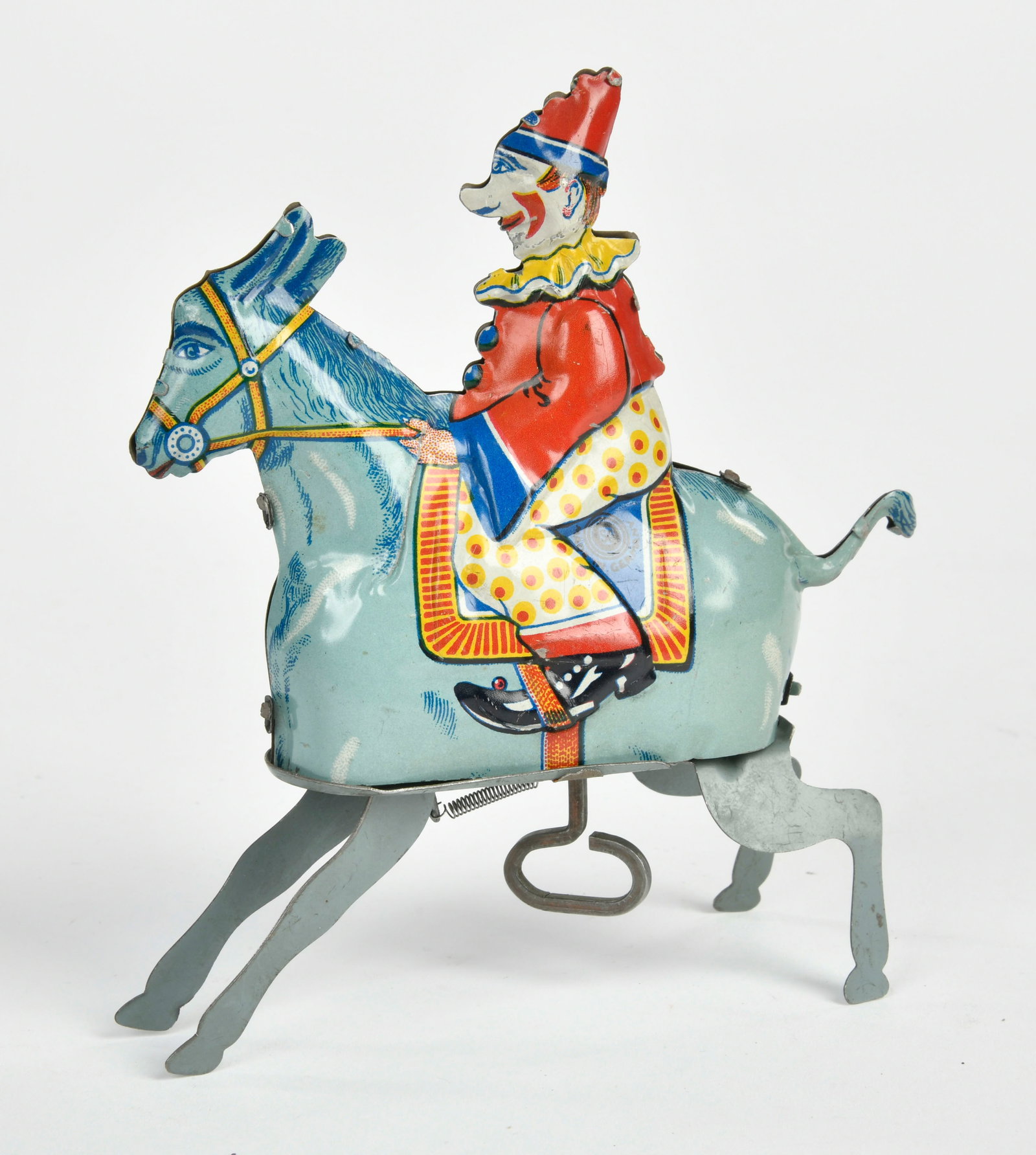 Gunthermann, Clown Reiter: Gunthermann, Clown Reiter, Germany VK, 12 cm, Blech, UW ok, Z 1-