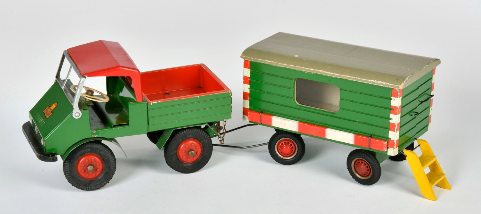 Steiff, Unimog mit Bauwagen (1 of 1)