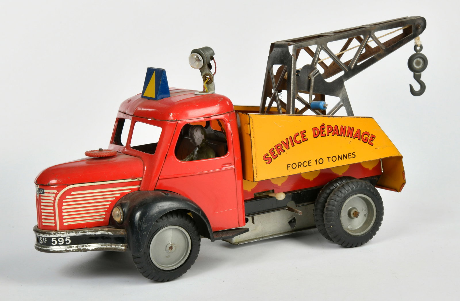 Berliet, Kran Service Wagen: Berliet, Kran Service Wagen, France, 35 cm, Blech, UW ok, Z 2
