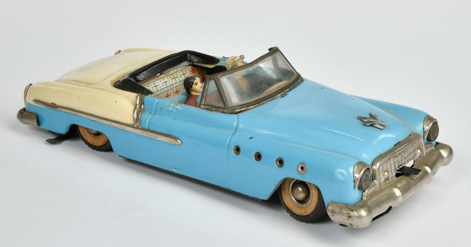 Gunthermann, Cabriolet: Gunthermann, Cabriolet, W.-Germany, 28,5 cm, Blech, UW ok, LM, Z 2-3