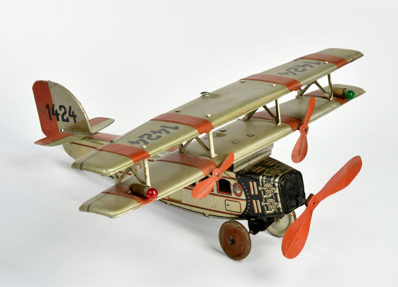 Tippco, Flugzeug 1424: Tippco, Flugzeug 1424, Germany VK, 39 cm, Blech, UW ok, LM, RS, Z 3