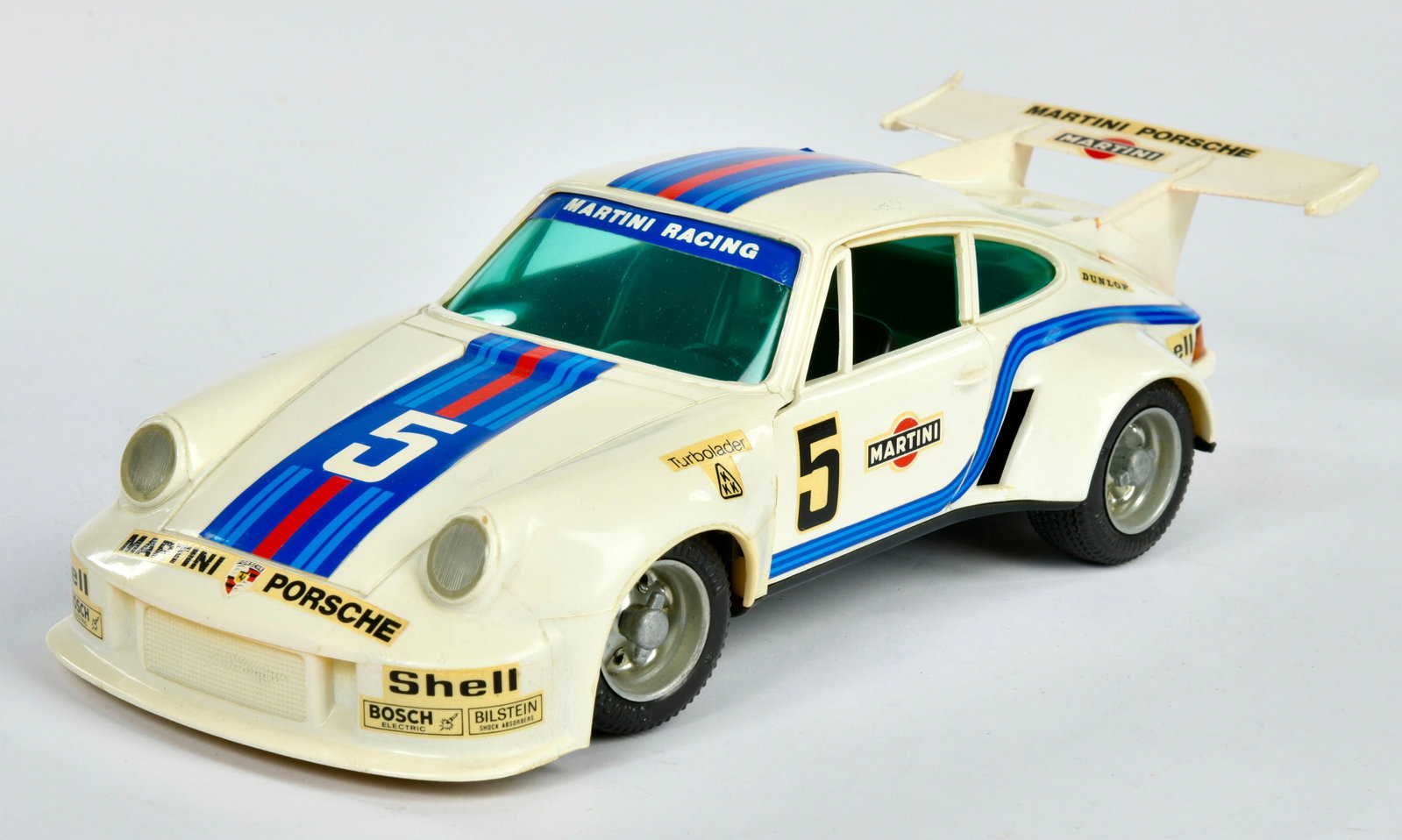 Schuco, Porsche Martini Racing: Schuco, Porsche Martini Racing, W.-Germany, 29 cm, Kst, ohne Antrieb, Z 1-2