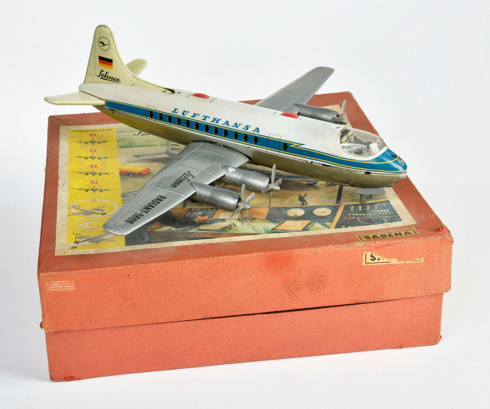 Schuco, Radiant Flugzeug "Lufthansa" (1 of 2)