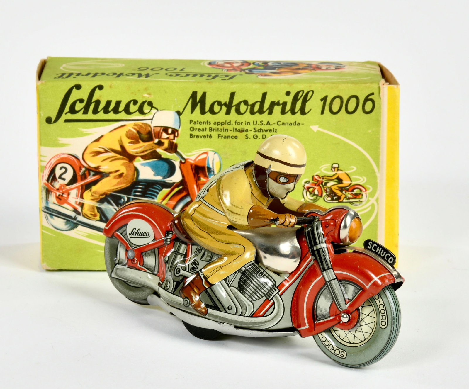 Schuco, Motodrill Motorrad 1006 (1 of 2)