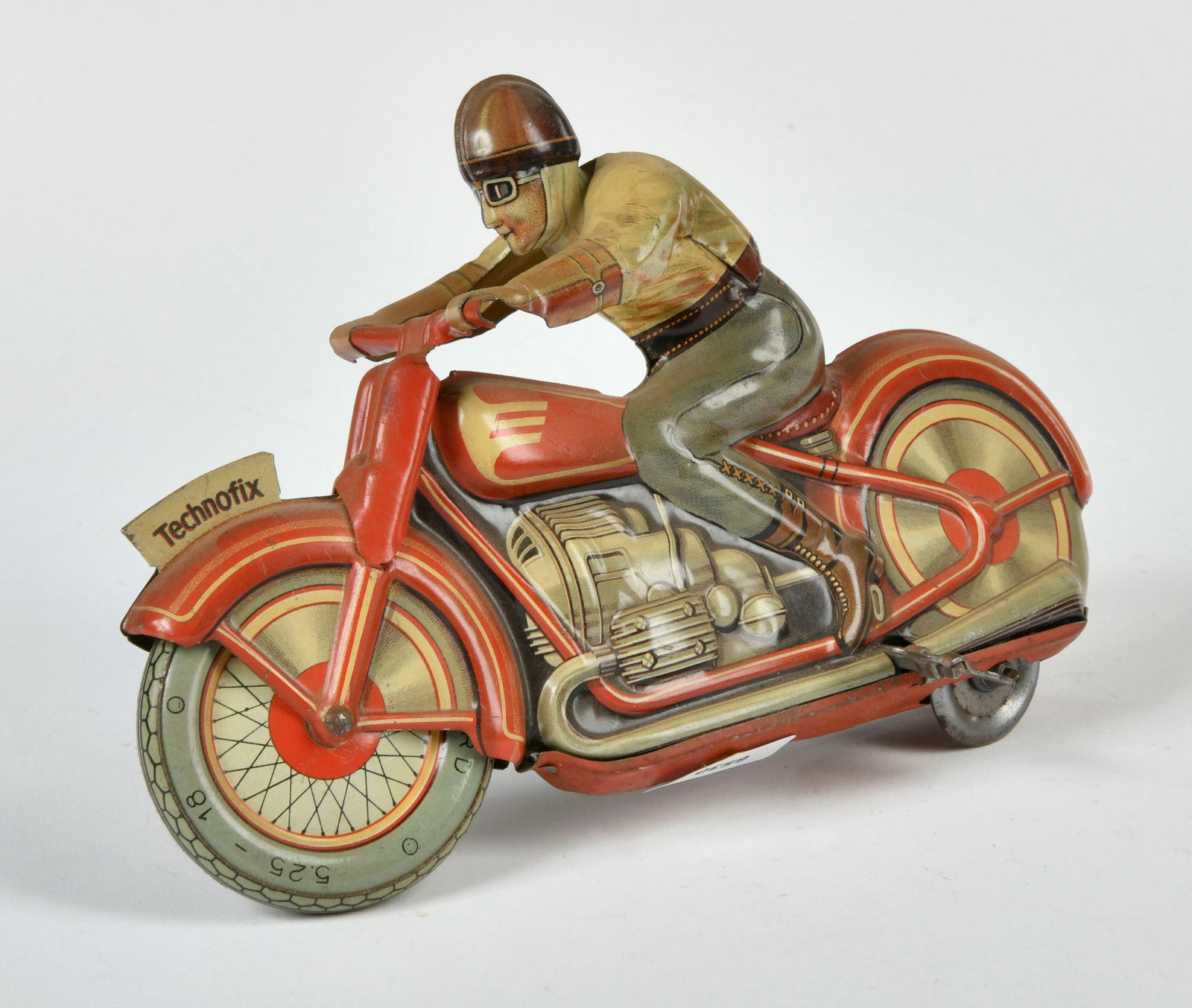 Technofix, Motorrad 258: Technofix, Motorrad 258, US Z. Germany, 18 cm, Blech, UW ok, Z 2+