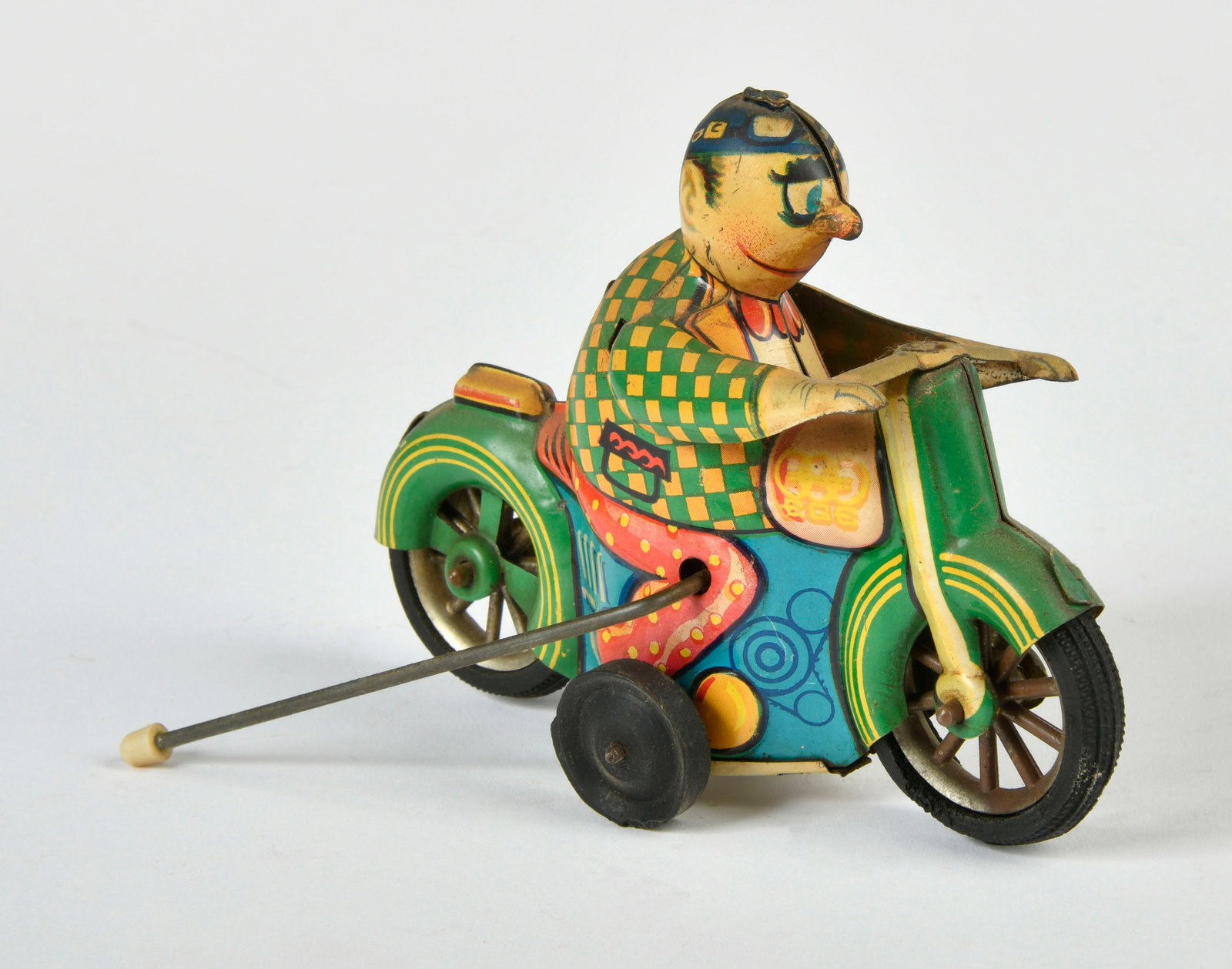 EGE, Clown Motorrad: EGE, Clown Motorrad, Spain, 13 cm, Blech, UW ok, LM, Z 2-