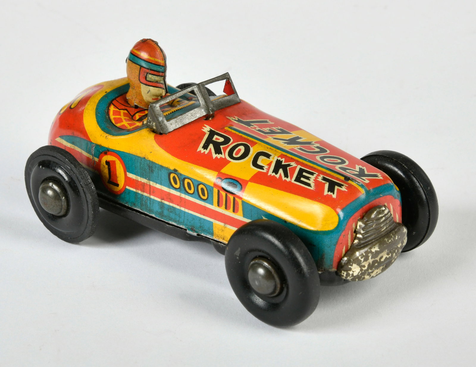 Rocket Racer: Rocket Racer, Japan, 13 cm, Blech, Friktion ok, Z 2