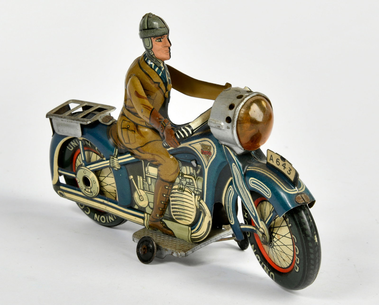 Arnold, Motorrad A 643: Arnold, Motorrad A 643, US Z. Germany, 20 cm, Blech, UW ok, LM, Z 2
