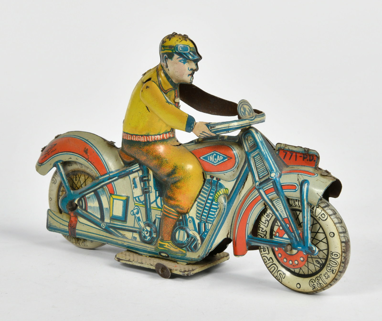 Ingap, Motorrad 771: Ingap, Motorrad 771, Italy, 20 cm, Blech, UW ok, LM, Z 3
