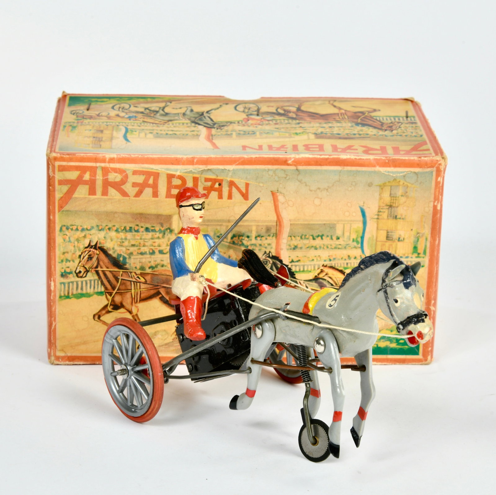 Ruhl, Arabian Sulky: Ruhl, Arabian Sulky, W.-Germany, 17 cm, GemBw, UW ok, Okt Z 2, Z 1