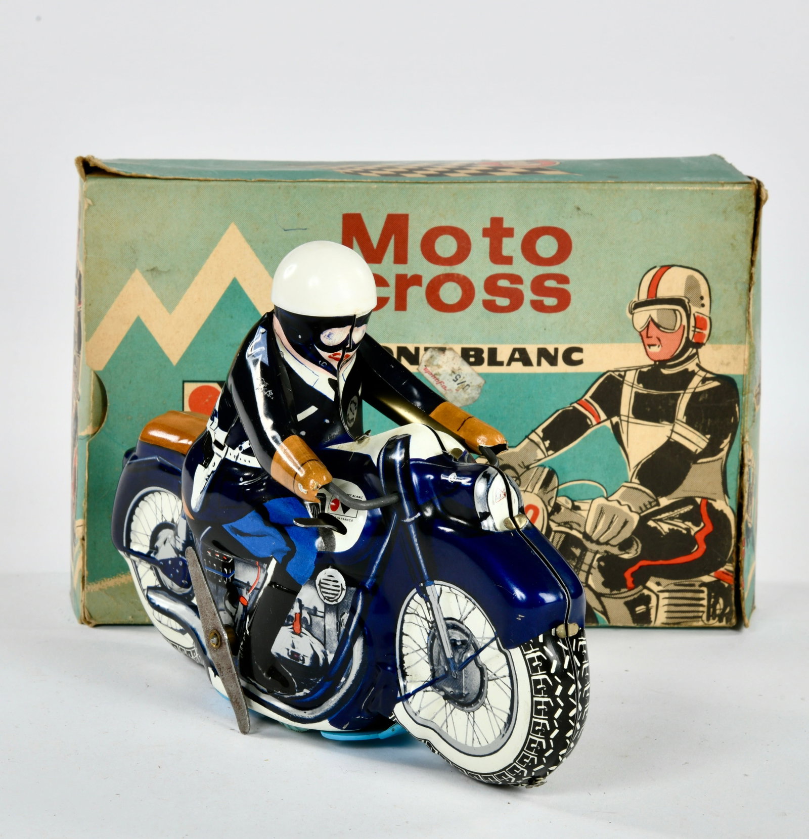 Mont Blanc, Motorrad: Mont Blanc, Motorrad, France, 20 cm, Blech, UW ok, Okt Z 2, Z 1-2