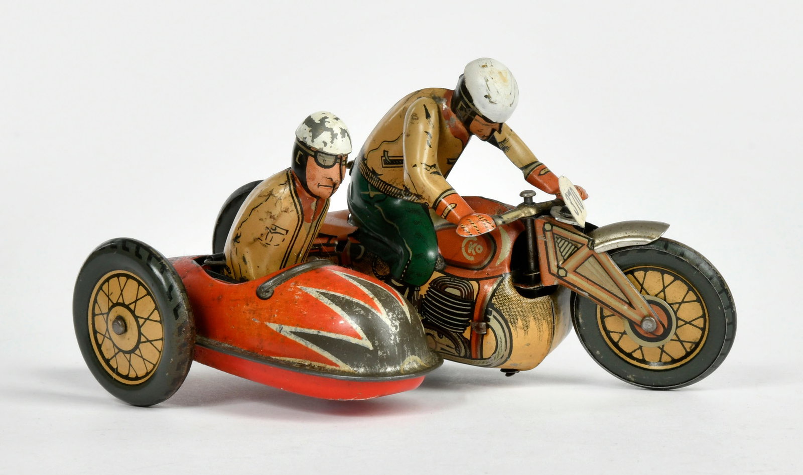 CKO Kellermann, Motorrad Tourist: CKO Kellermann, Motorrad Tourist, Germany, 15 cm, Blech, UW ok, LM, Z 3
