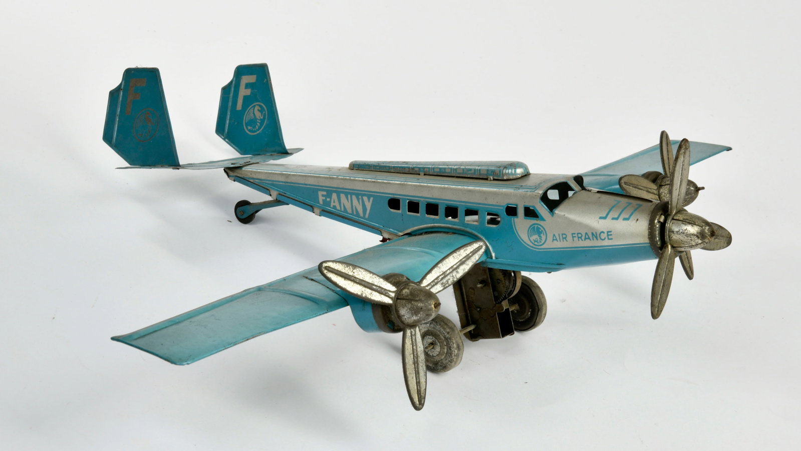 Joustra, Air France Flugzeug: Joustra, Air France Flugzeug, France, 42 cm, Blech, UW ok, LM, Z 3