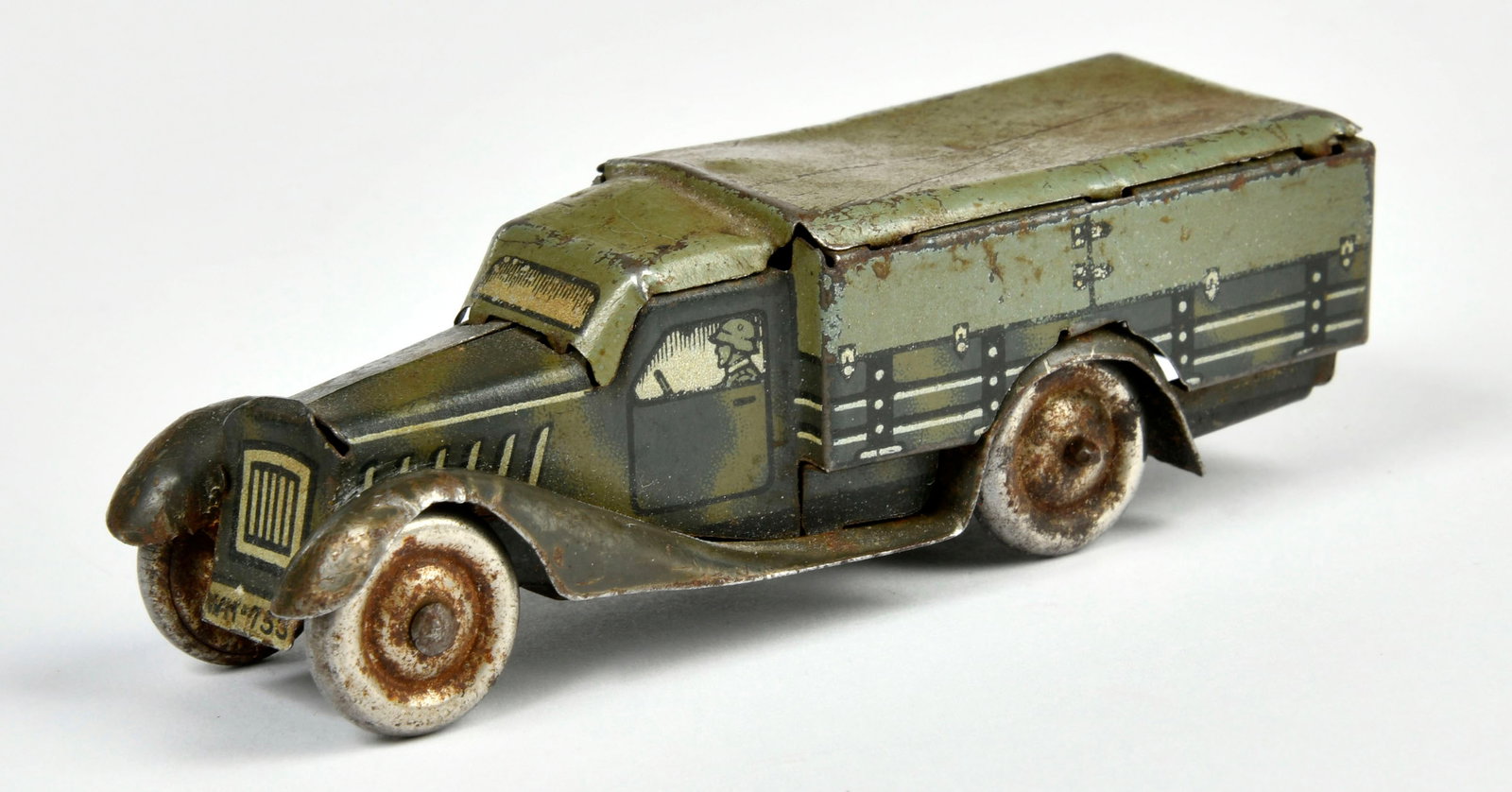 Tippco, LKW, Militarausfuhrung: Tippco, LKW, Militarausfuhrung, Germany, 10 cm, UW ok, LM, Z 2-