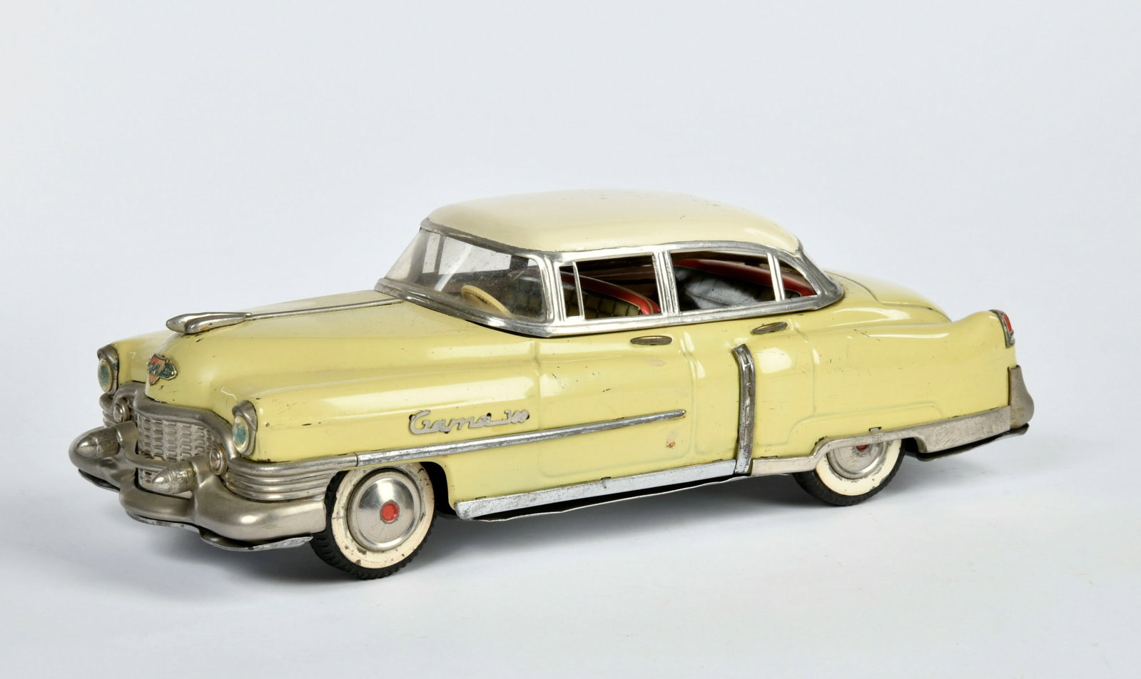 Gama, Cadillac: Gama, Cadillac, W.-Germany, 30 cm, Blech, Friktion ok, LM, Z 3