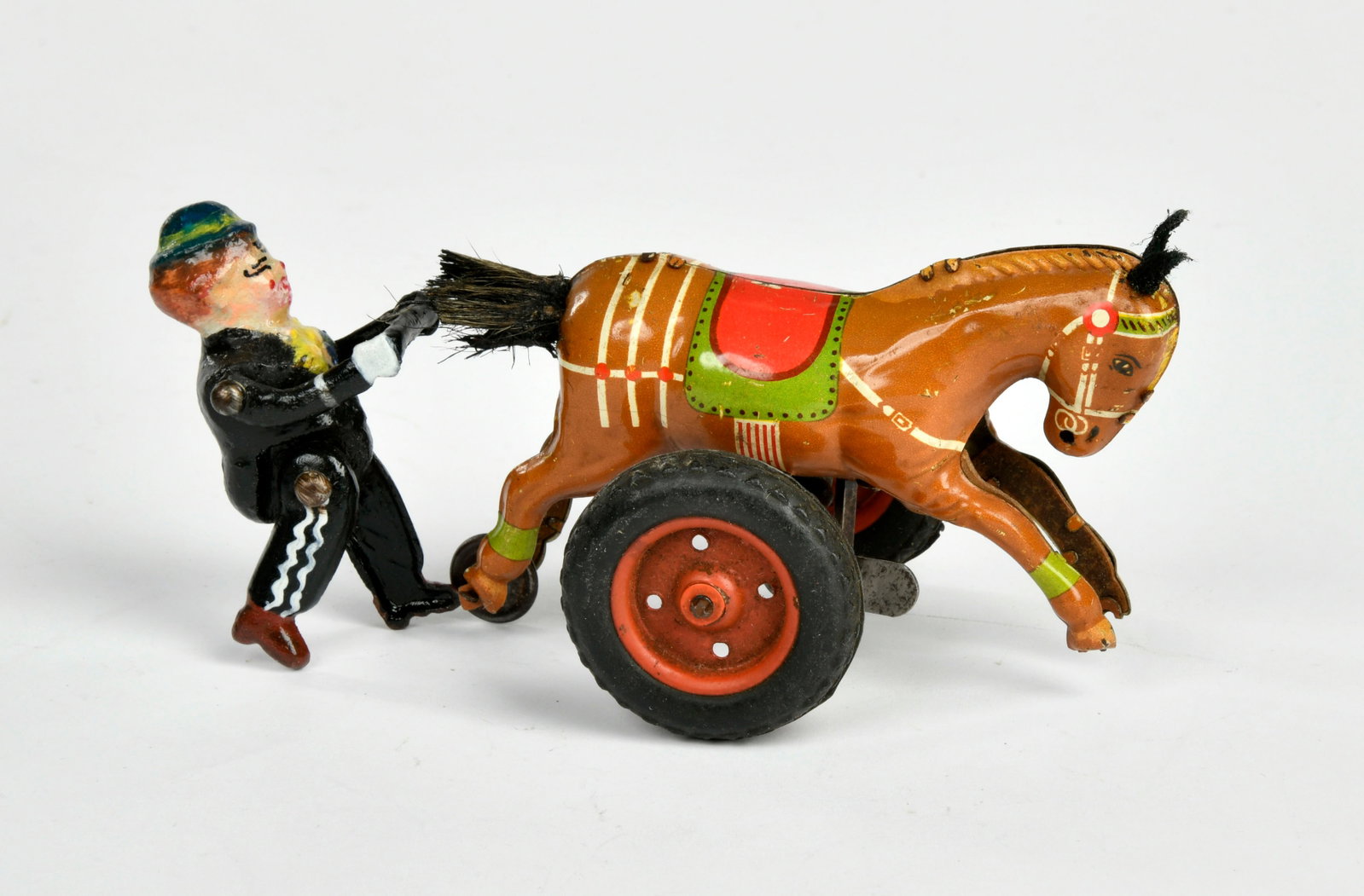 Gama, Clown mit Pferd (1 of 2)
