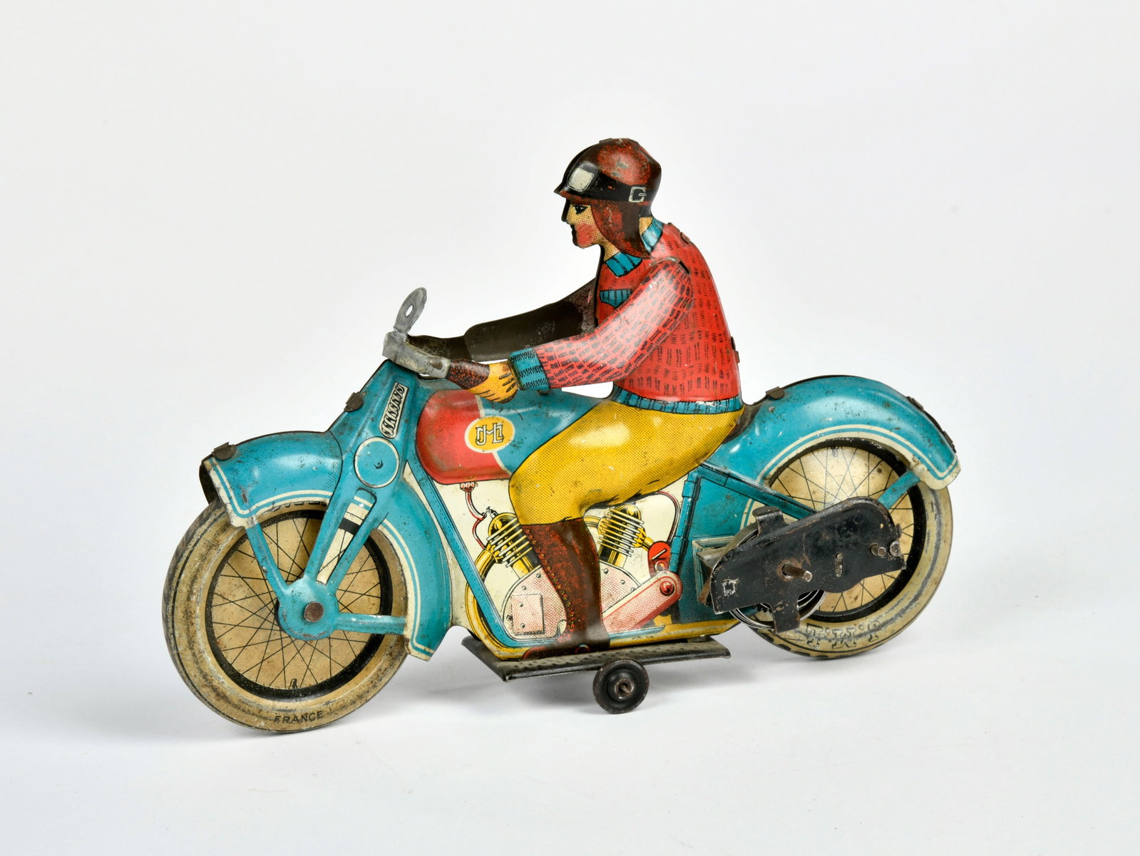 JML, Motorrad: JML, Motorrad, France, 17 cm, Blech, UW ok, LM, Z 3
