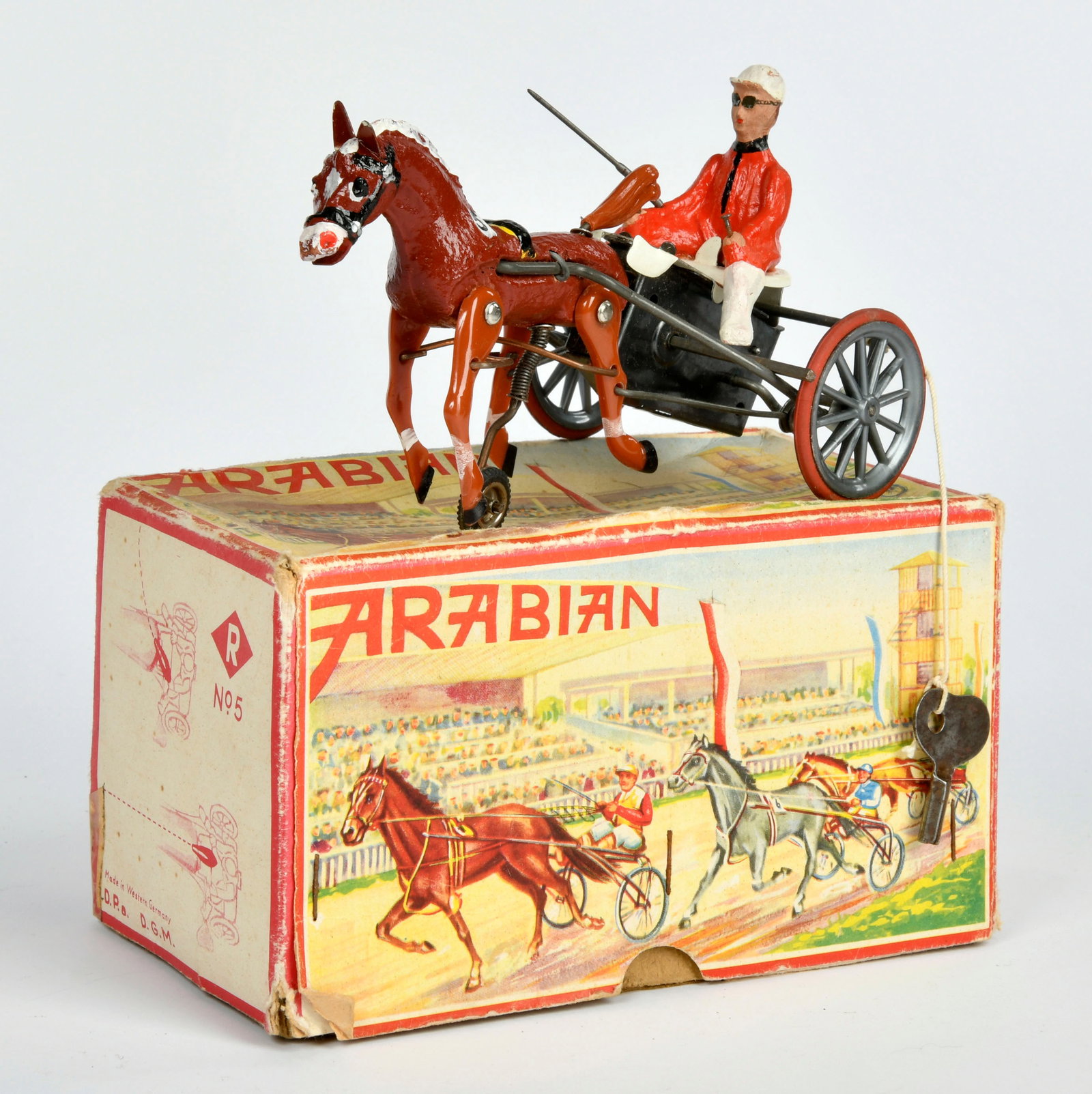 Ruhl, Arabian Sulky: Ruhl, Arabian Sulky, W.-Germany, 17 cm, GemBw, UW ok, Okt, Z 1-2