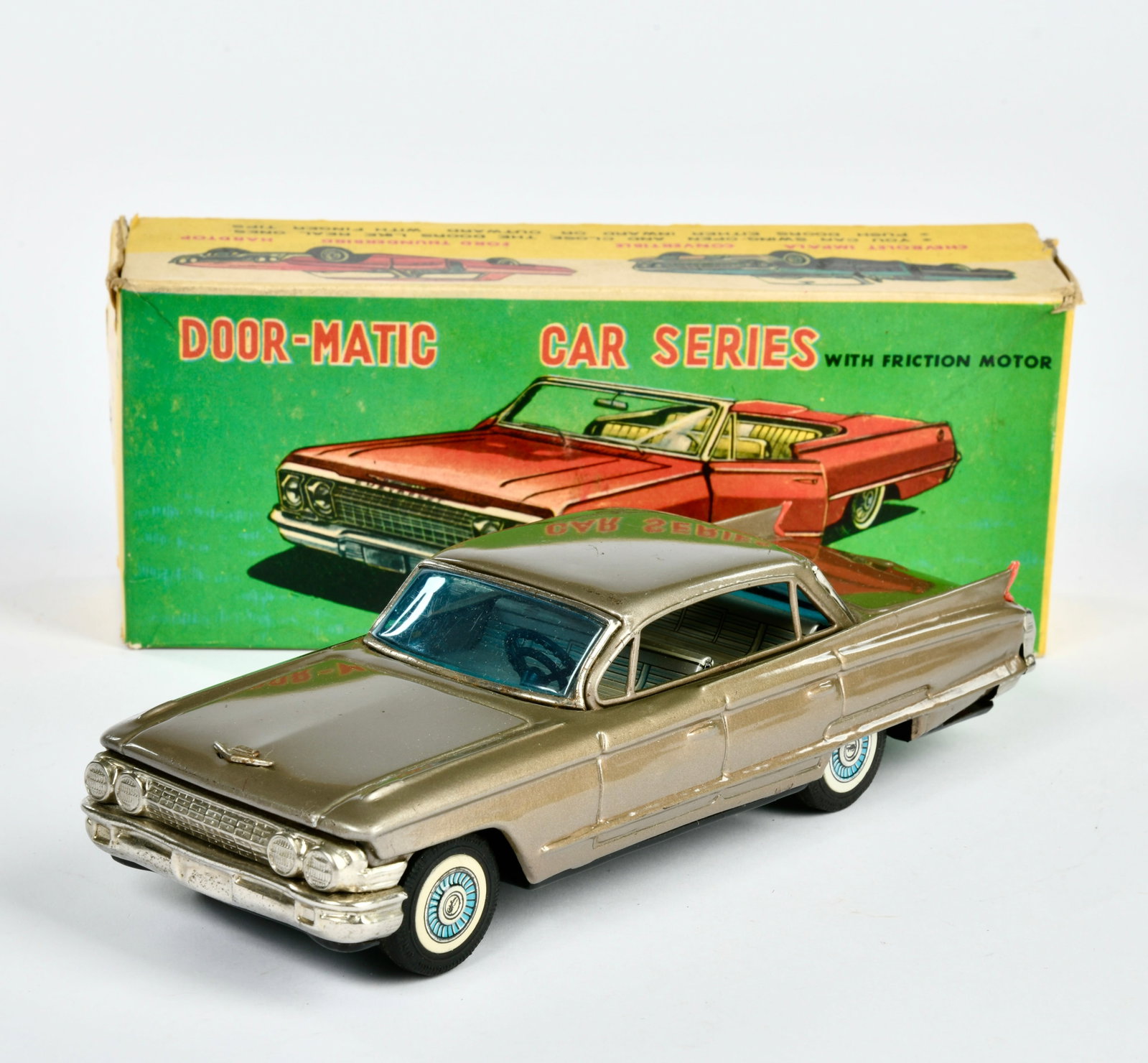 Bandai, Cadillac, in Haji Giant Door Matic Car Okt: Bandai, Cadillac, in Haji Giant Door Matic Car Okt, Japan, 21 cm, min. LM, Z 2