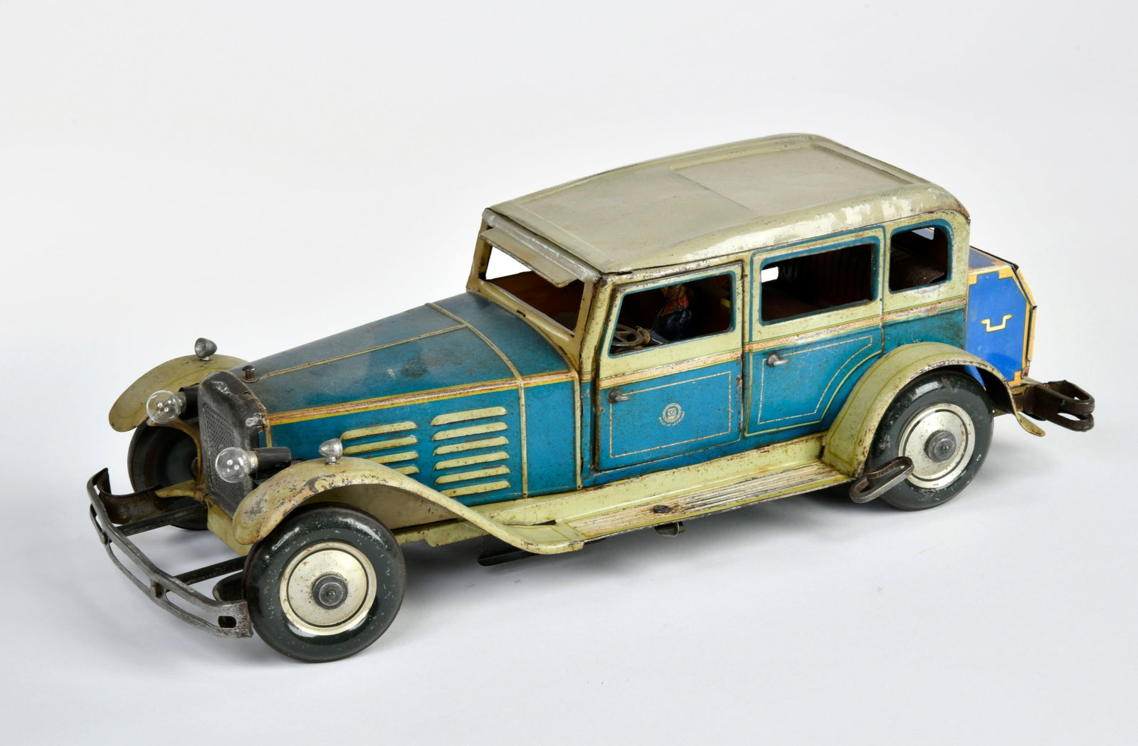Gunthermann, Grosse Limousine: Gunthermann, Grosse Limousine, Germany VK, 44 cm, Blech, UW ok, LM, teilw. restauriert, Z 3