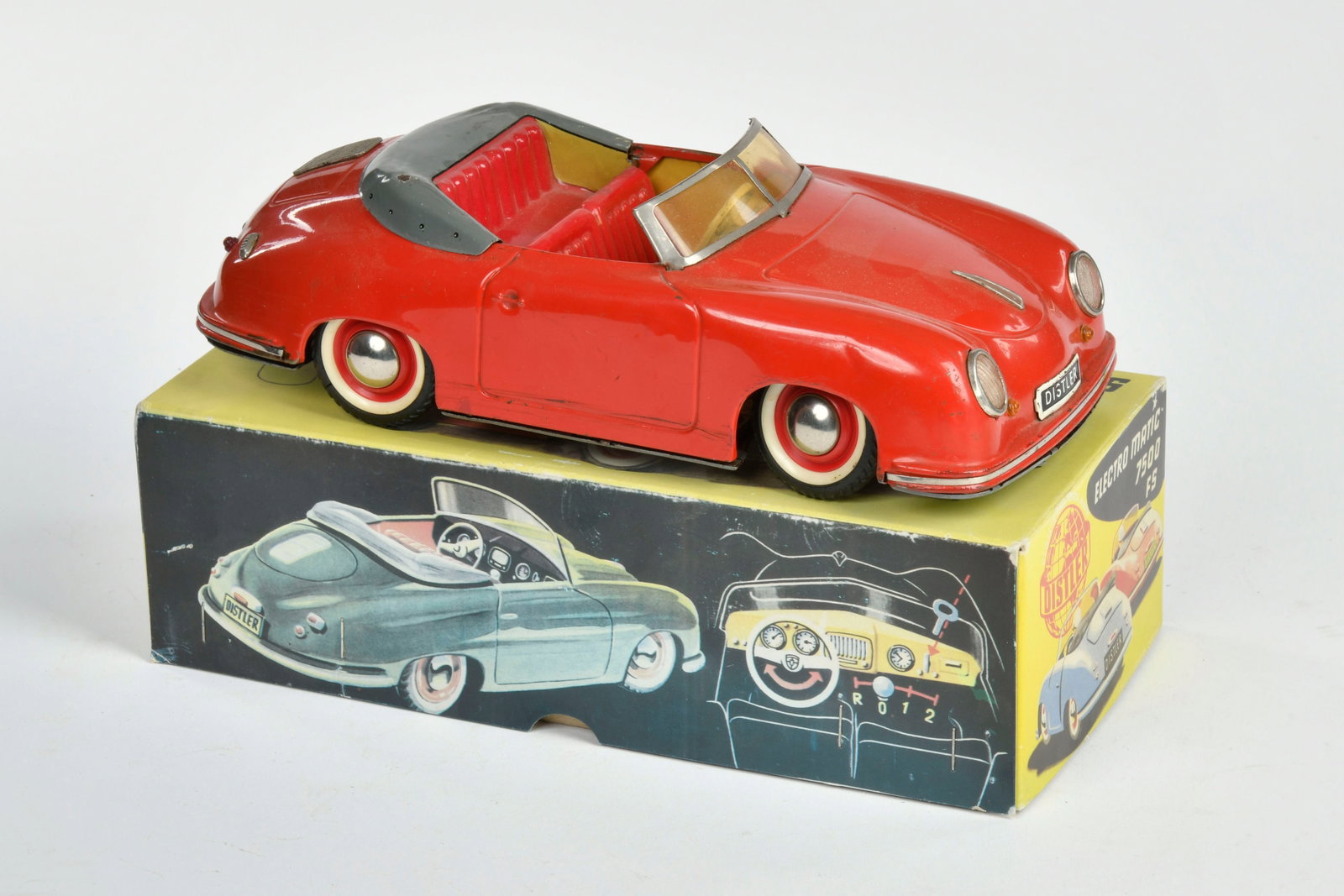 Distler, Porsche: Distler, Porsche, W.-Germany, Blech, UW ok, LM, Reprobox, Z 2-3
