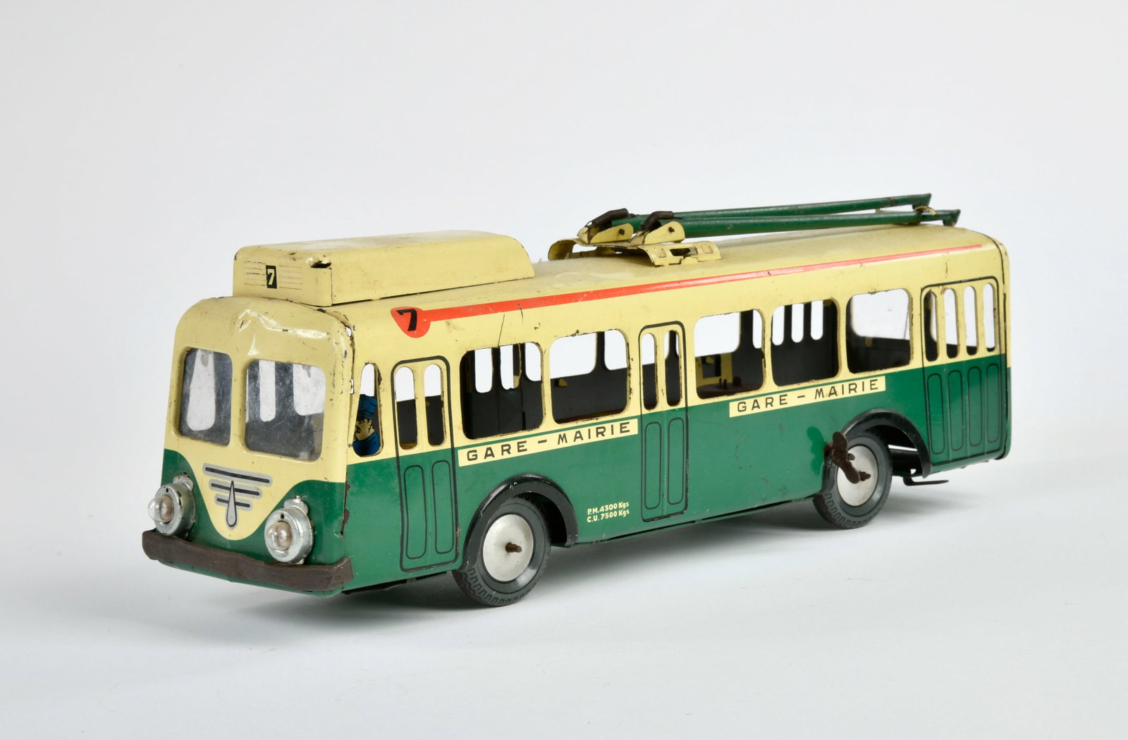 Joustra, Bus: Joustra, Bus, France, 39 cm, Blech, UW ok, LM, Z 2-