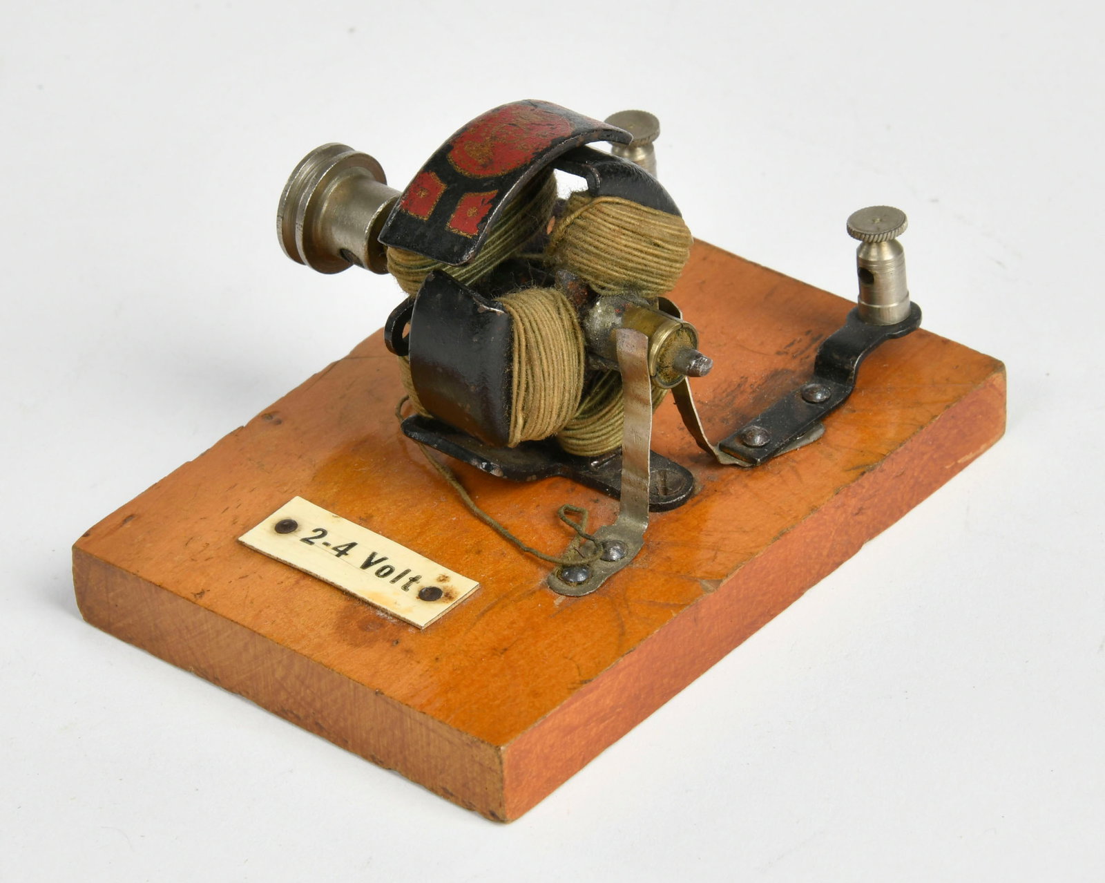 Plank, Motor: Plank, Motor, Germany VK, 2-4 Volt auf Holz, LM