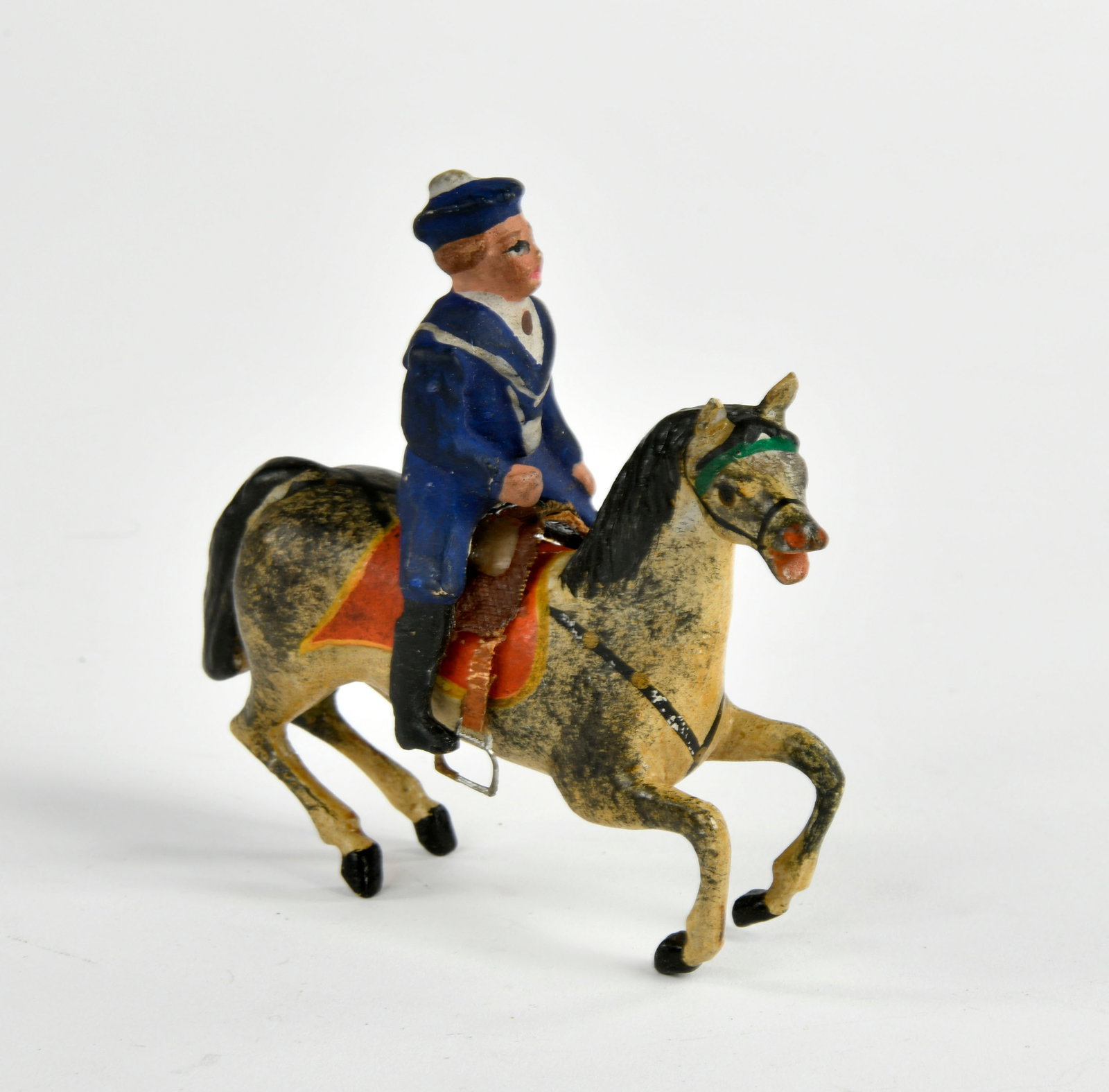 Marklin, Reiter fur Karussell, Karussellpferd Figur: Marklin, Reiter fur Karussell, Karussellpferd Figur, 10 cm, sehr guter Zustand