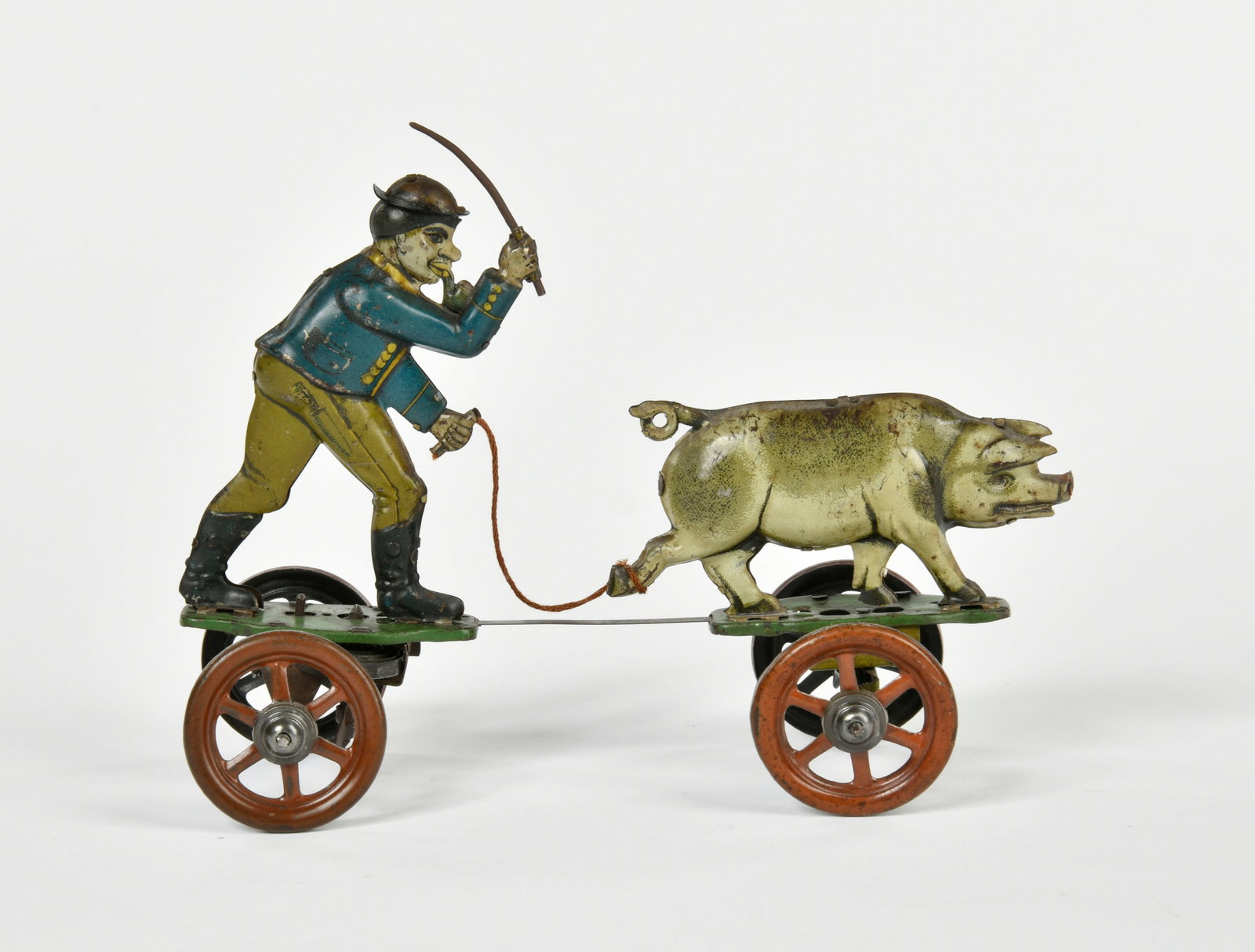 Einfalt, Bauer mit Schwein (1 of 1)