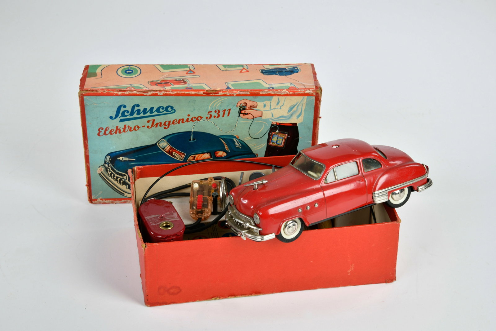 Schuco, Ingenico 5311: Schuco, Ingenico 5311, US Z. Germany, 22 cm, Blech, mit Zubehor, Okt Z 2-3, Z 2