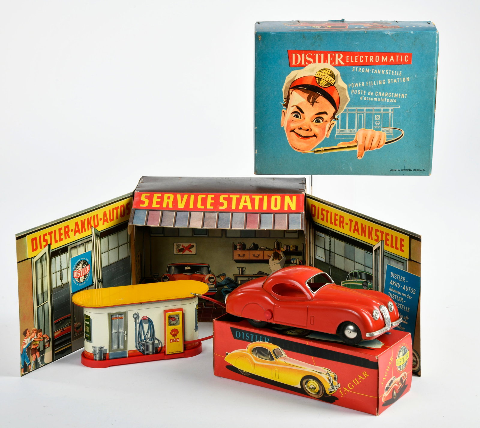 Distler, Electromatic Tankstelle & Jaguar (1 of 2)