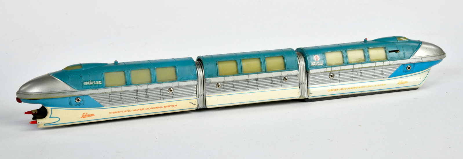 Schuco, Disneyland Allweg Monorail: Schuco, Disneyland Allweg Monorail, W.-Germany, 37 cm, Kst, min. LM, Z 2+