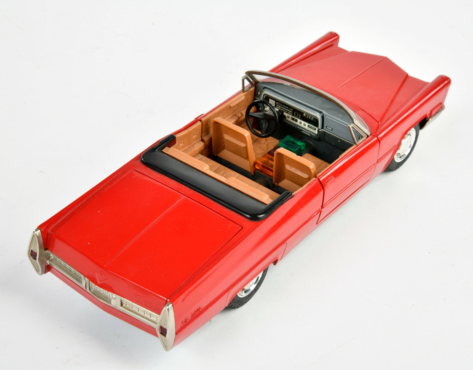 Schuco, Cadillac 5505: Schuco, Cadillac 5505, W.-Germany, 28,5 cm, Kst, Antrieb ok, min. LM, Z 2+