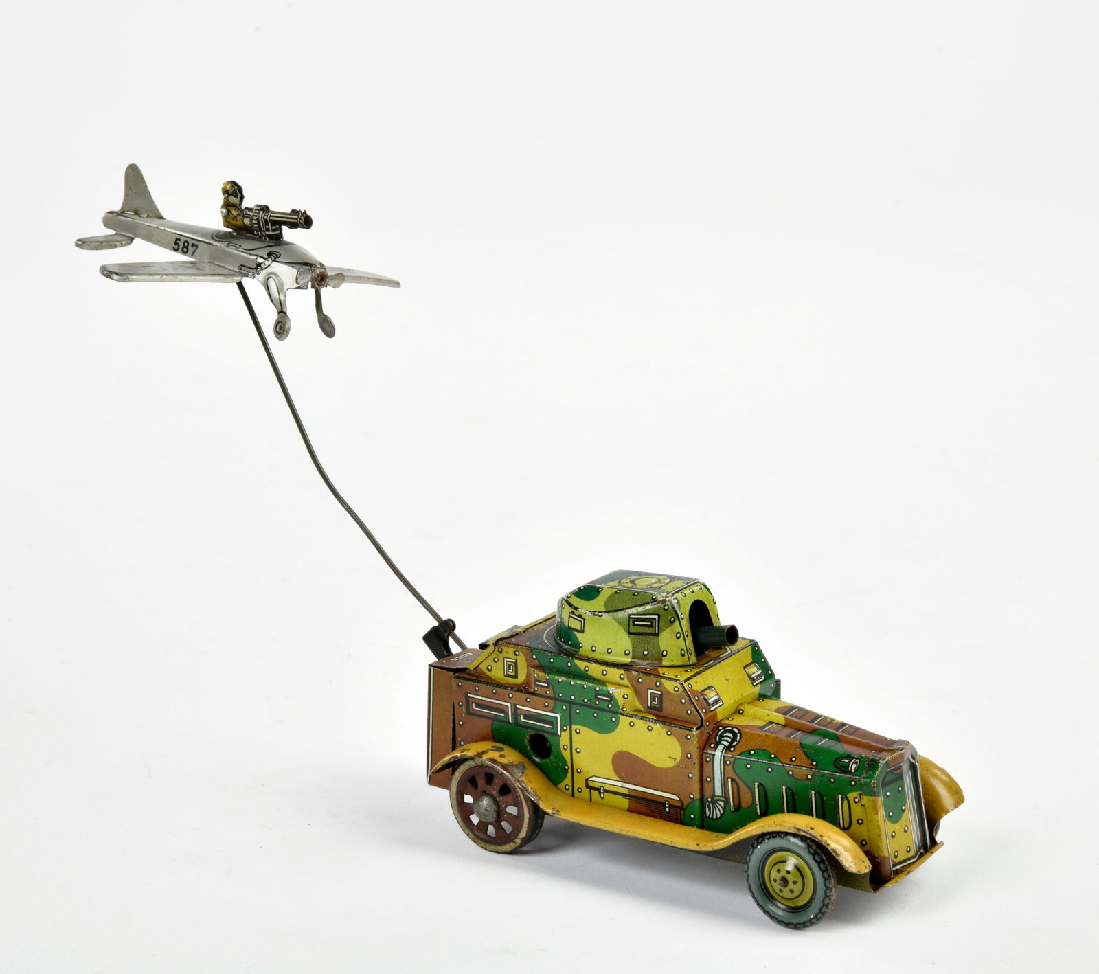 Arnold, 587 Panzerauto mit Flugzeug: Arnold, 587 Panzerauto mit Flugzeug, Germany VK, 17 cm, UW ok, Z 2