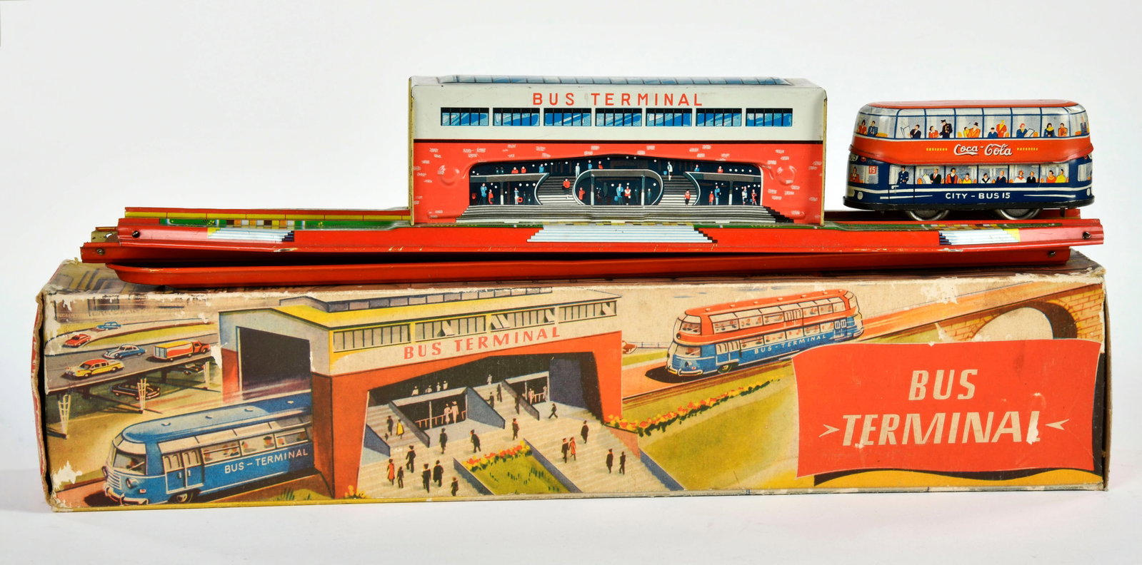 Technofix, Bus Terminal 285: Technofix, Bus Terminal 285, W.-Germany, 110 cm, Blech, UW ok, min. LM, Okt Z 3(Lasche ersetzt), Z 2+