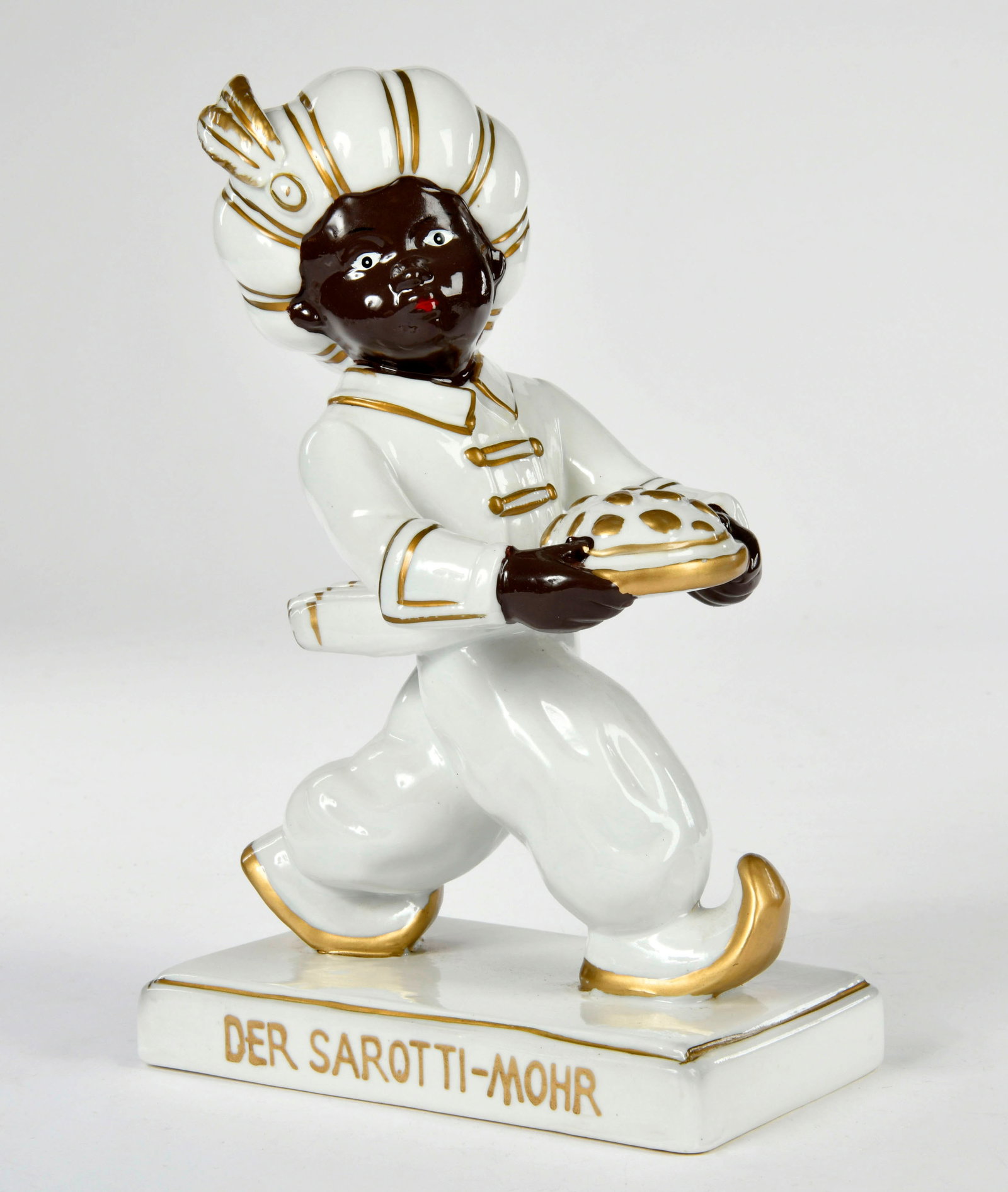 Sarotti Mohr: Sarotti Mohr, Germany, 29 cm, Porzellan, Z 1