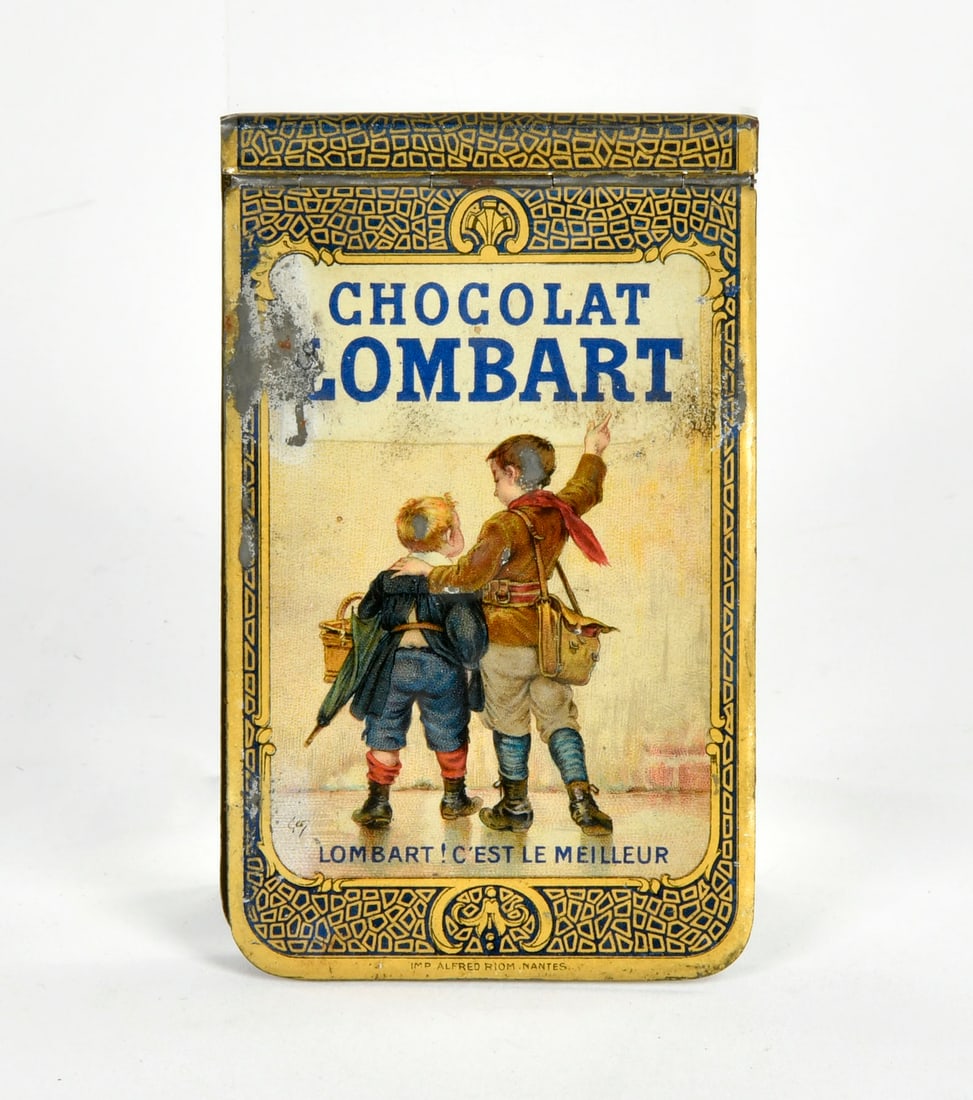 A. Riom & Cie Nantes, Chocolat Lombart Zeichenblock (1 of 2)