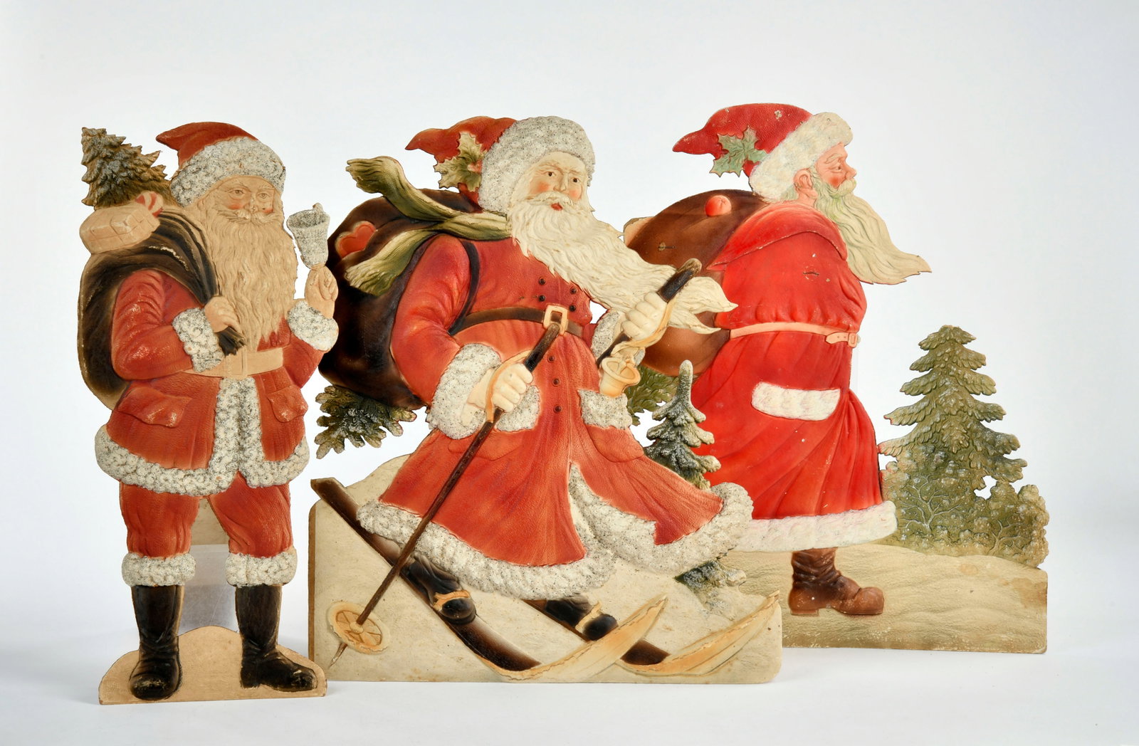 3 Aufstellpappen Weihnachtsmanner (1 of 1)