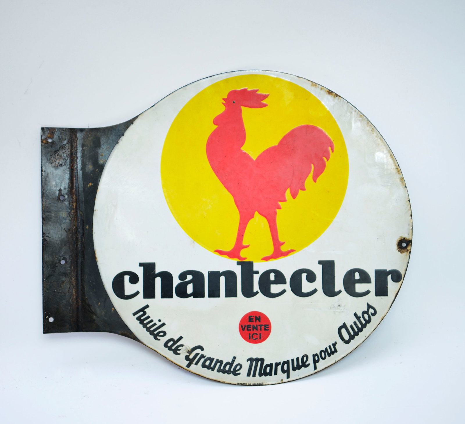 Chantecler Emailschild Ausleger (1 of 2)