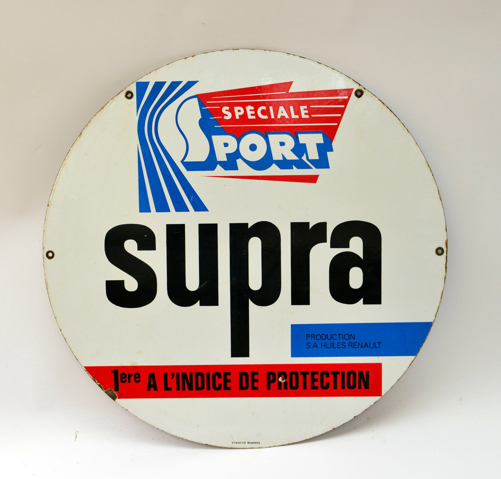 Supra, Speciale Sport, Emailschild (1 of 2)